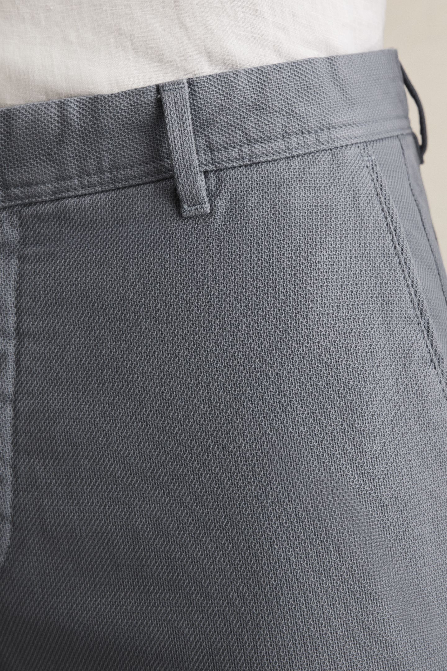 PIQUE CHINO TROUSER AIRFORCE BLUE 6