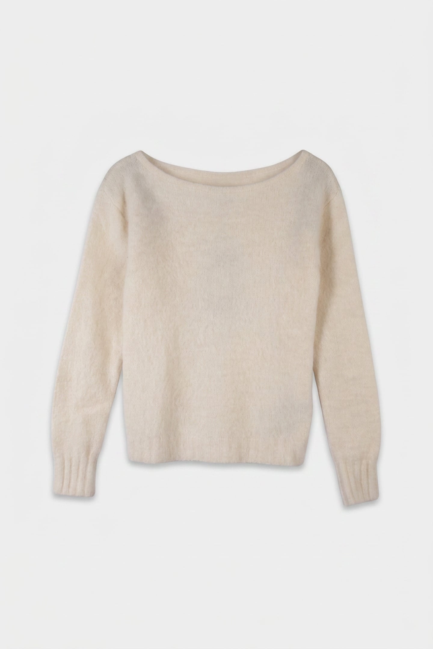 AGNES BOAT NECK TOP MACADAMIA MULTI 3