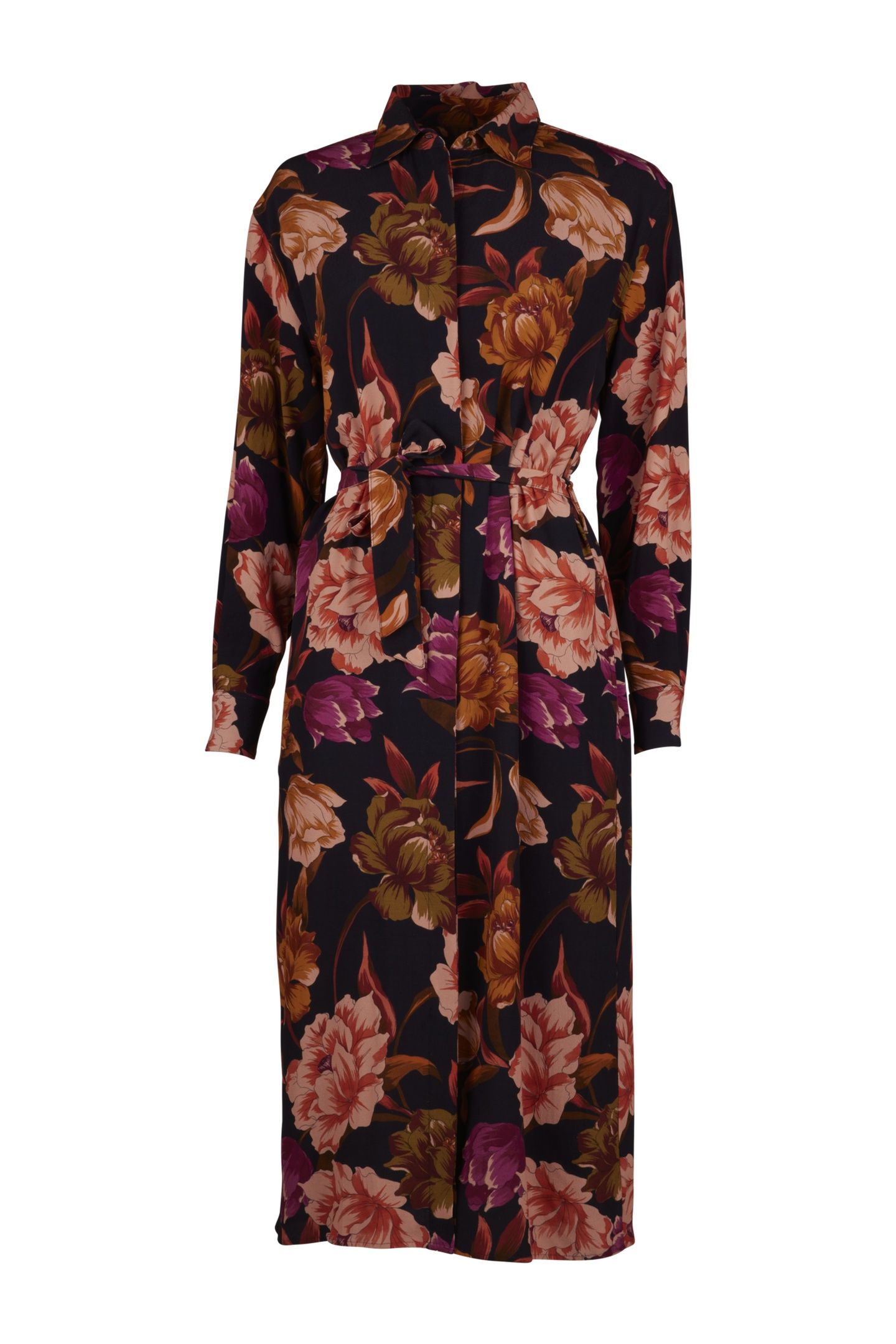 FRIDA DRESS BLACK PATTERN 5