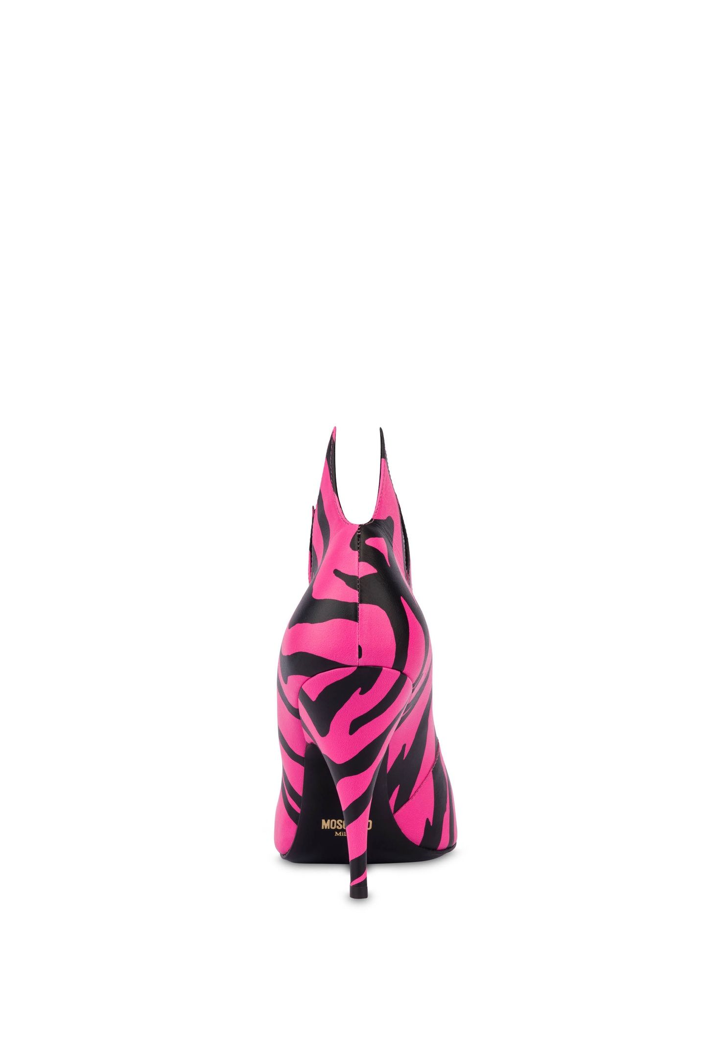 MOSCHINO X THE FLINTSTONES™ ZEBRA PUMPS PINK 3