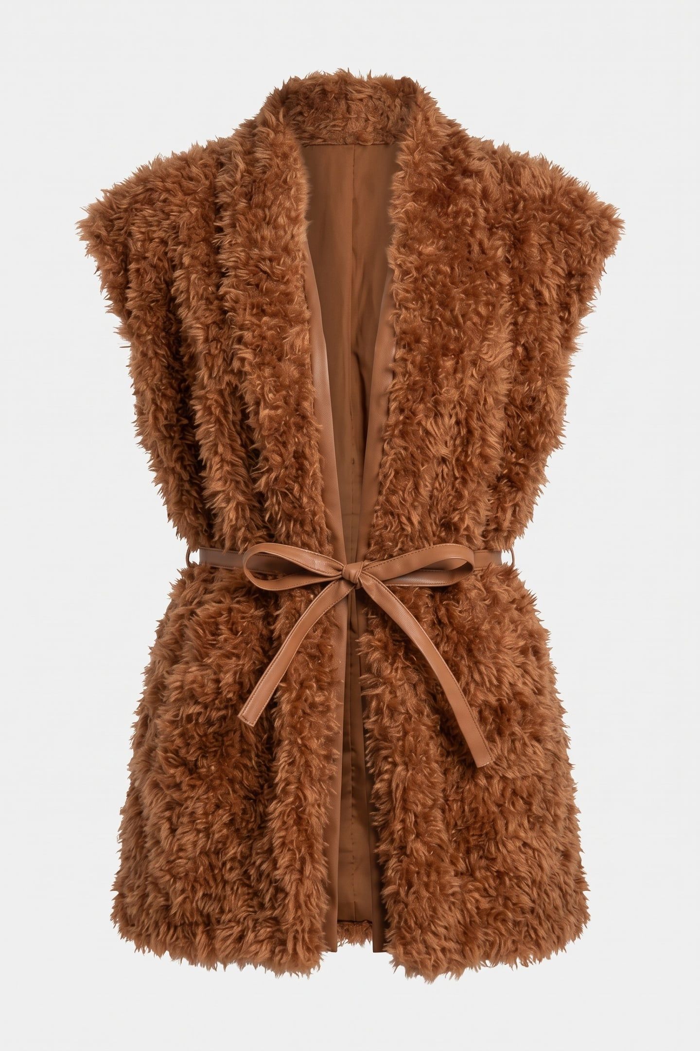 DIAZ GILET BROWN 3