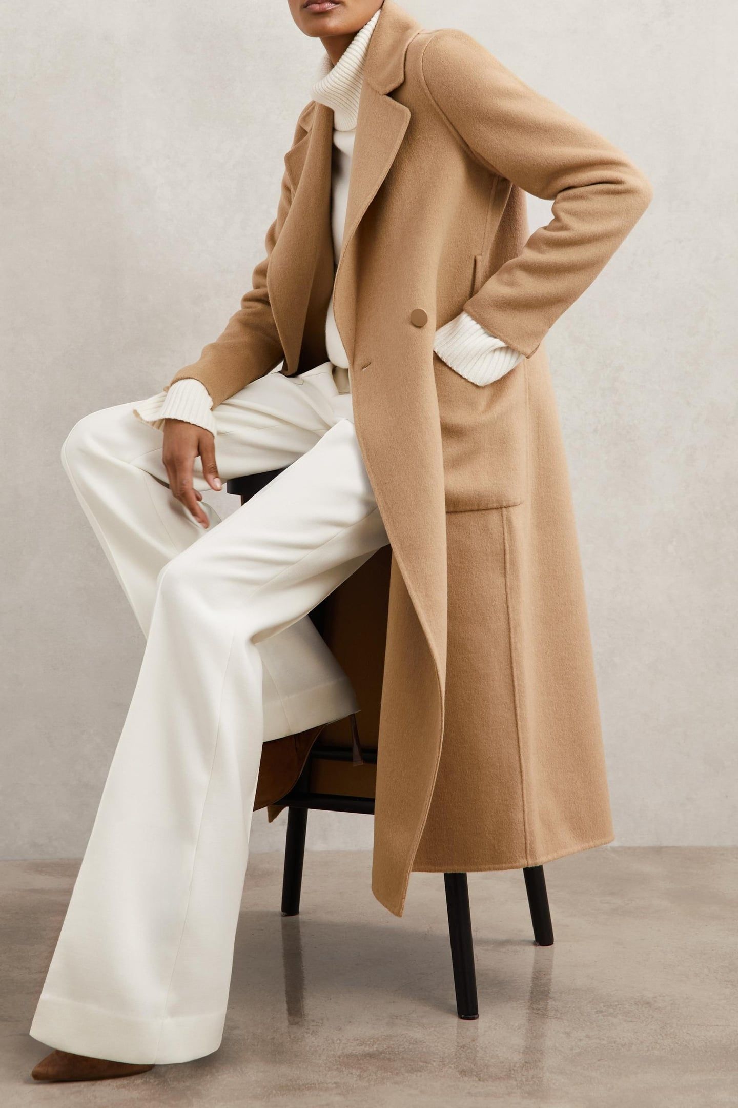 DB BLINDSEAM COAT CAMEL 5