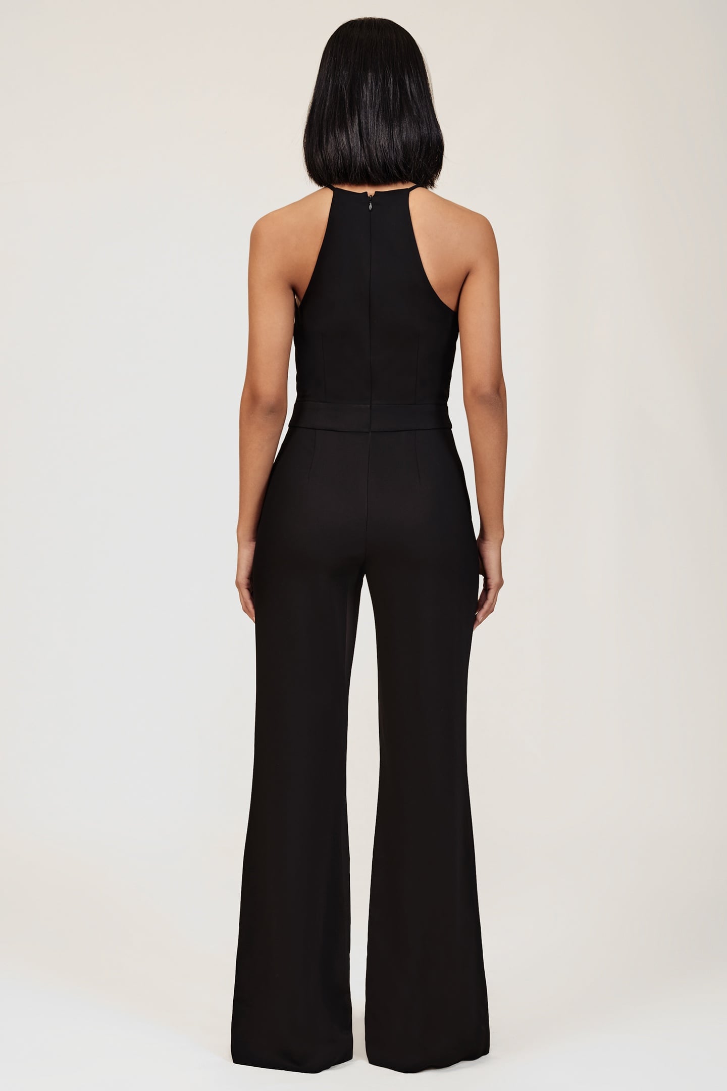 CHAIN DETAIL JUMPSUIT BLACK 2