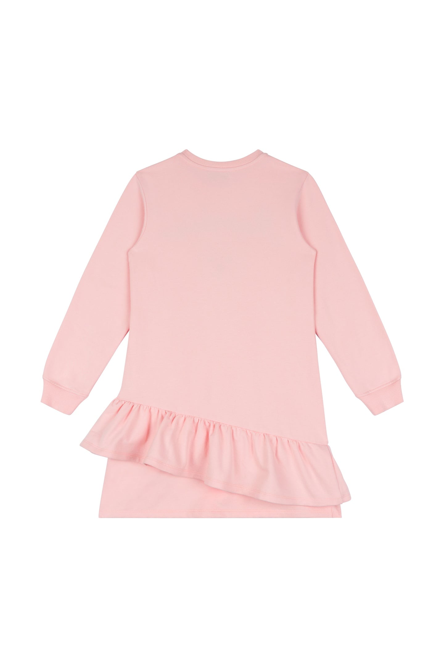 GIRL'S MOSCHINO TEDDY BEAR FLEECE DRESS PINK 2