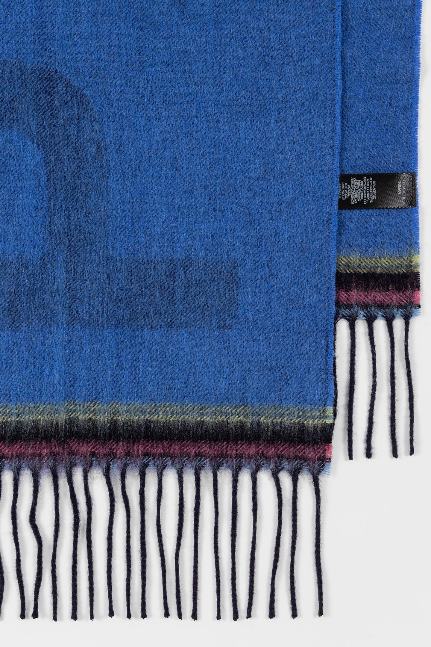 MEN SCARF PS TILT LOGO NAVY 2