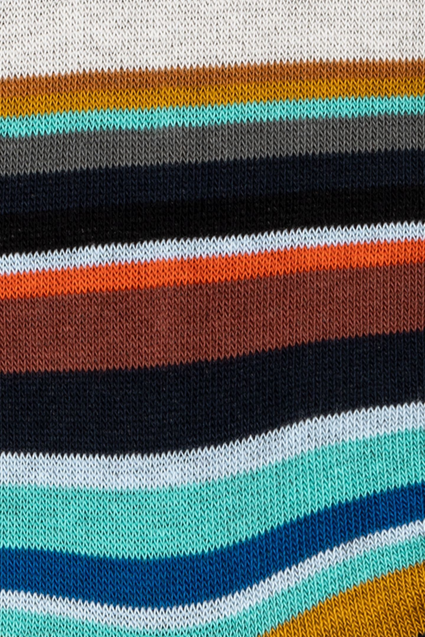 MEN SOCK CURTIS STRIPE COBALT BLUE 6