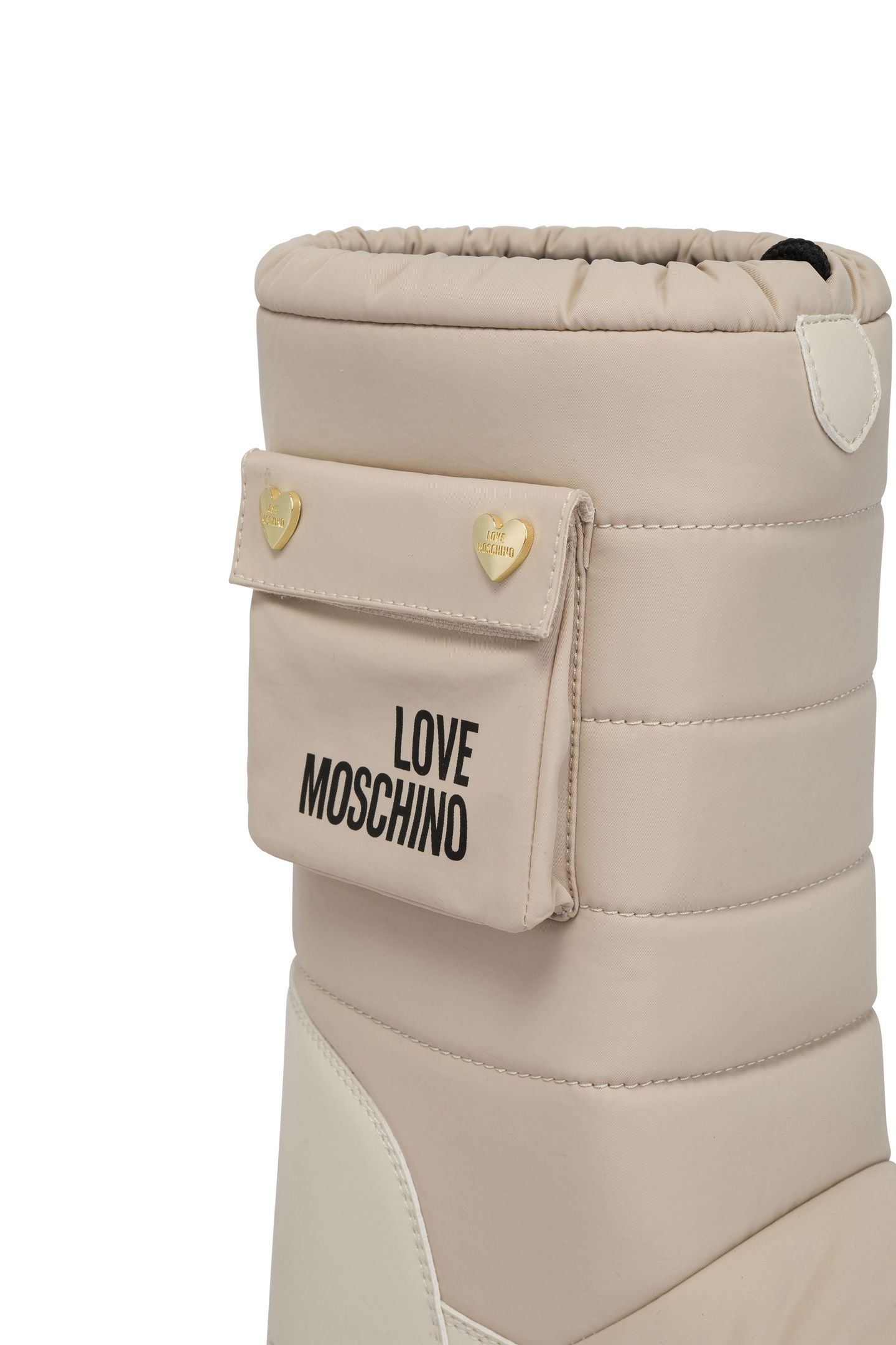 SNOW BOOTS IN QUILTED FABRIC WHITE 3