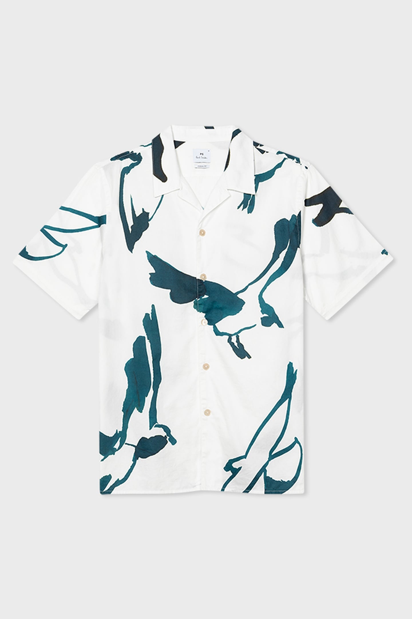 MENS SS CASUAL FIT SHIRT WHITE 1