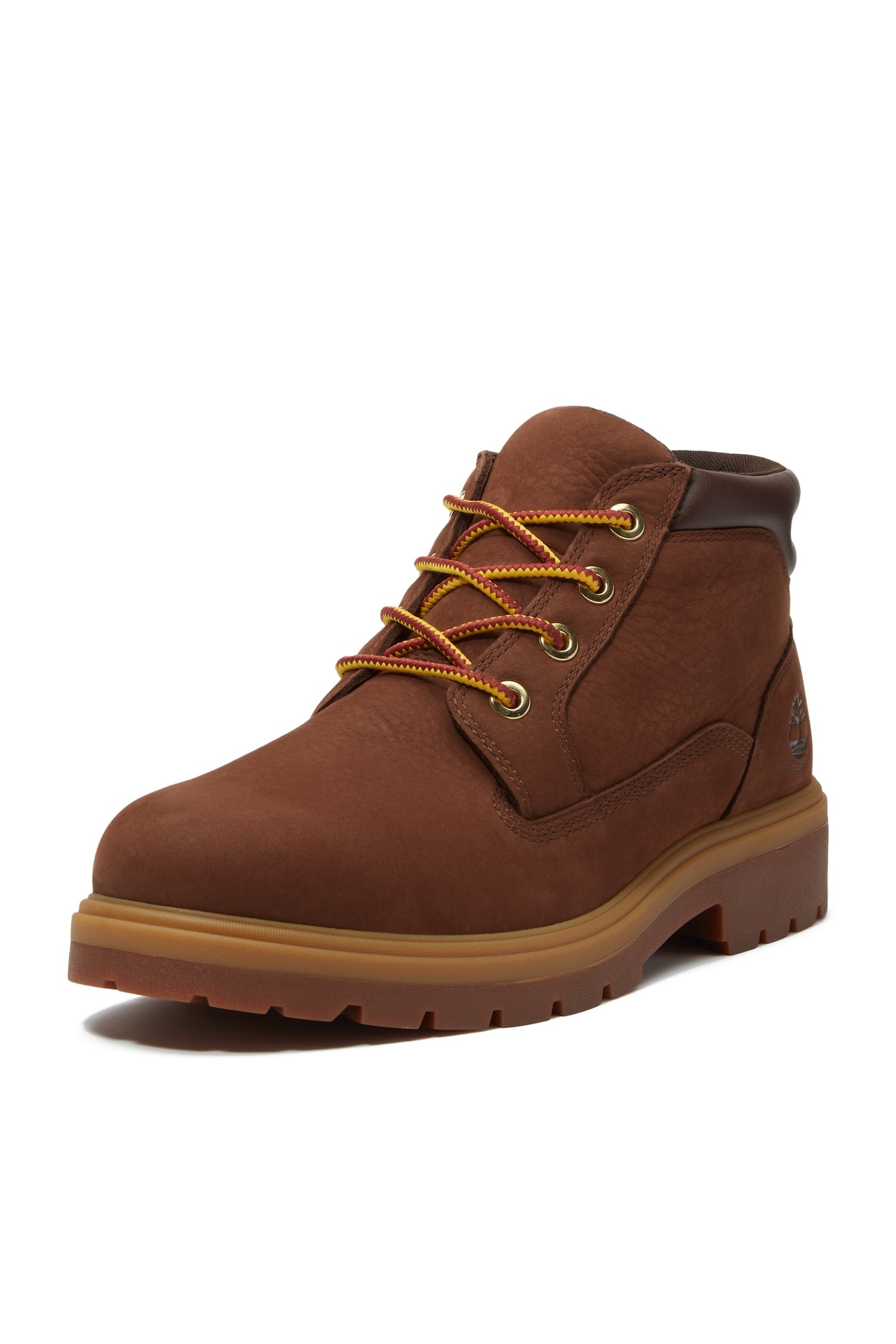 MID LACE UP WATERPROOF CHUKKA BOOT DARK BROWN 4