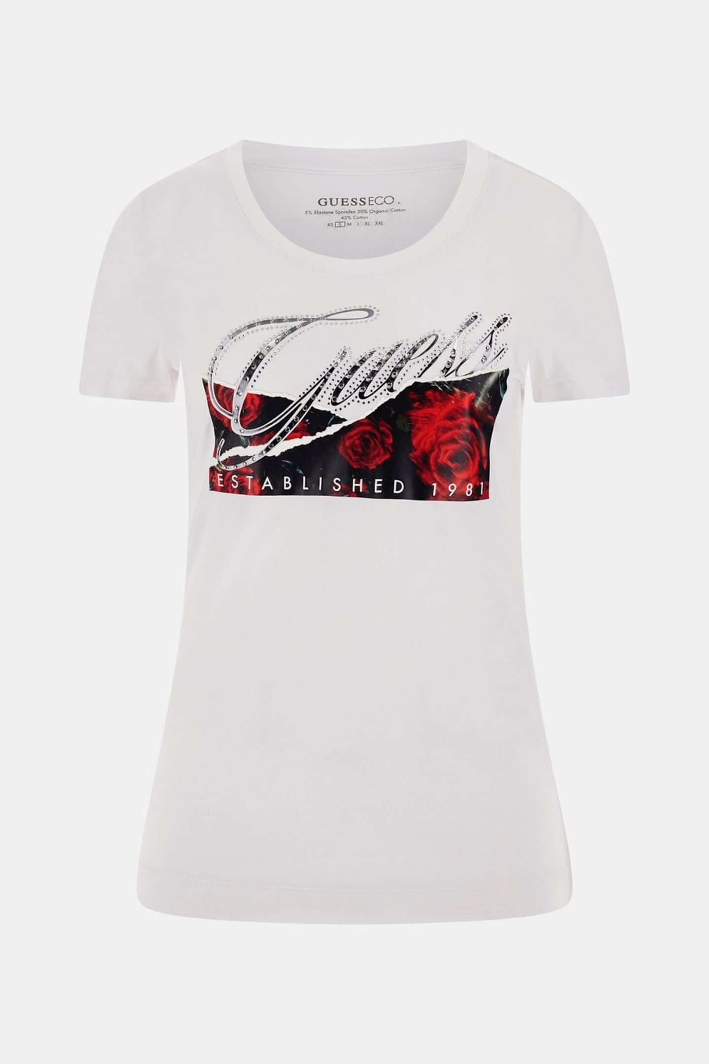SS CN ROSES PRINT PURE WHITE 5
