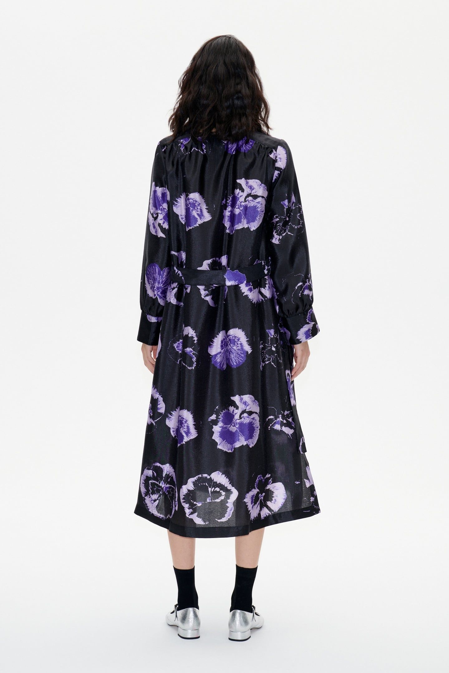 ARADINA DRESS PURPLE PANSY 2