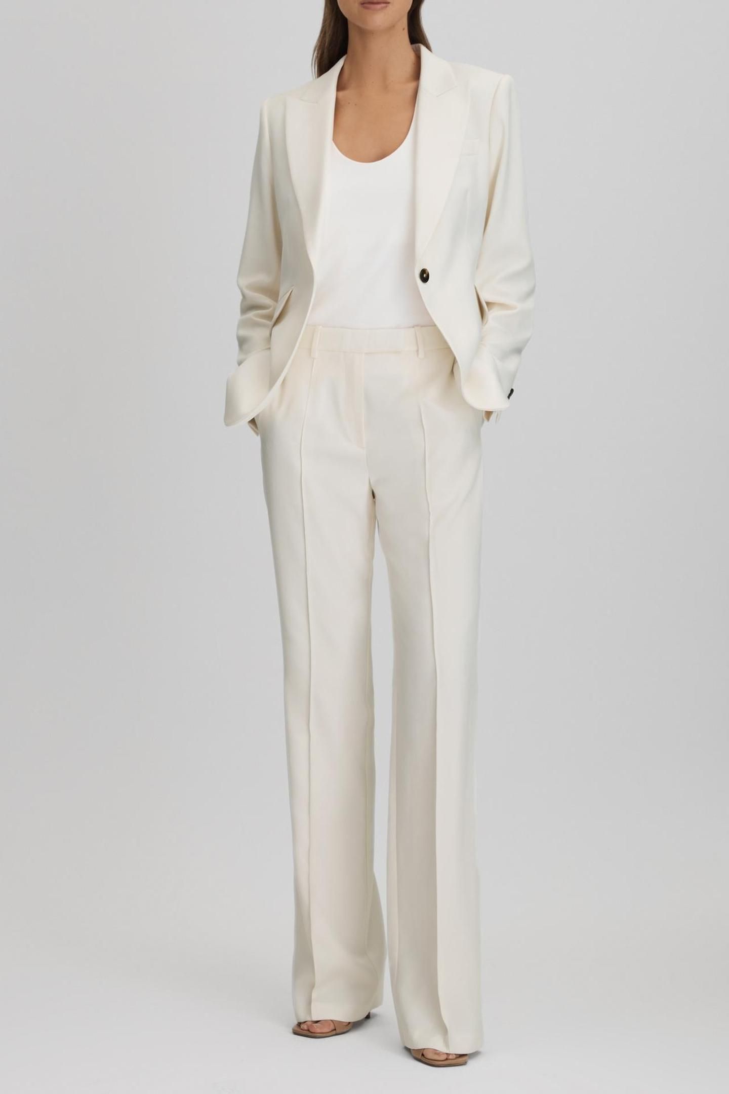 FLARE TROUSER CREAM 1