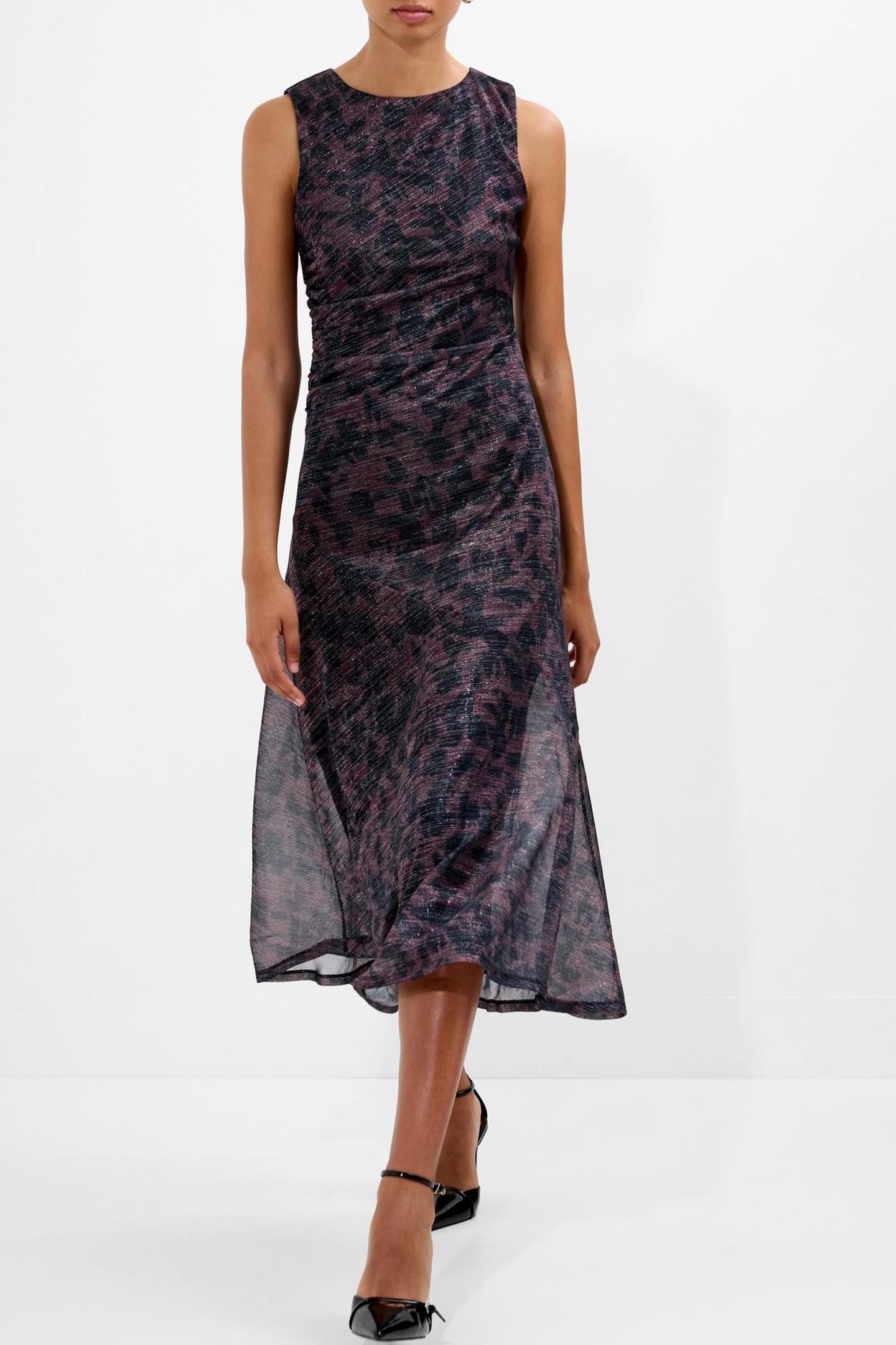 LORRIE ROUND NK DRESS MULTI MULTI 2