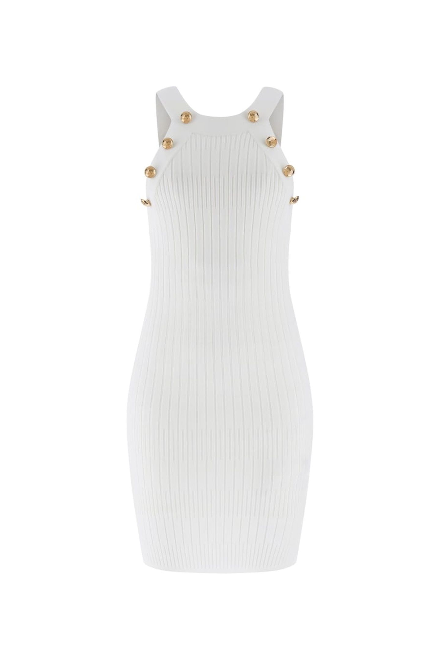 JANET RIBBED HN DRES WHITE PEAKS 7