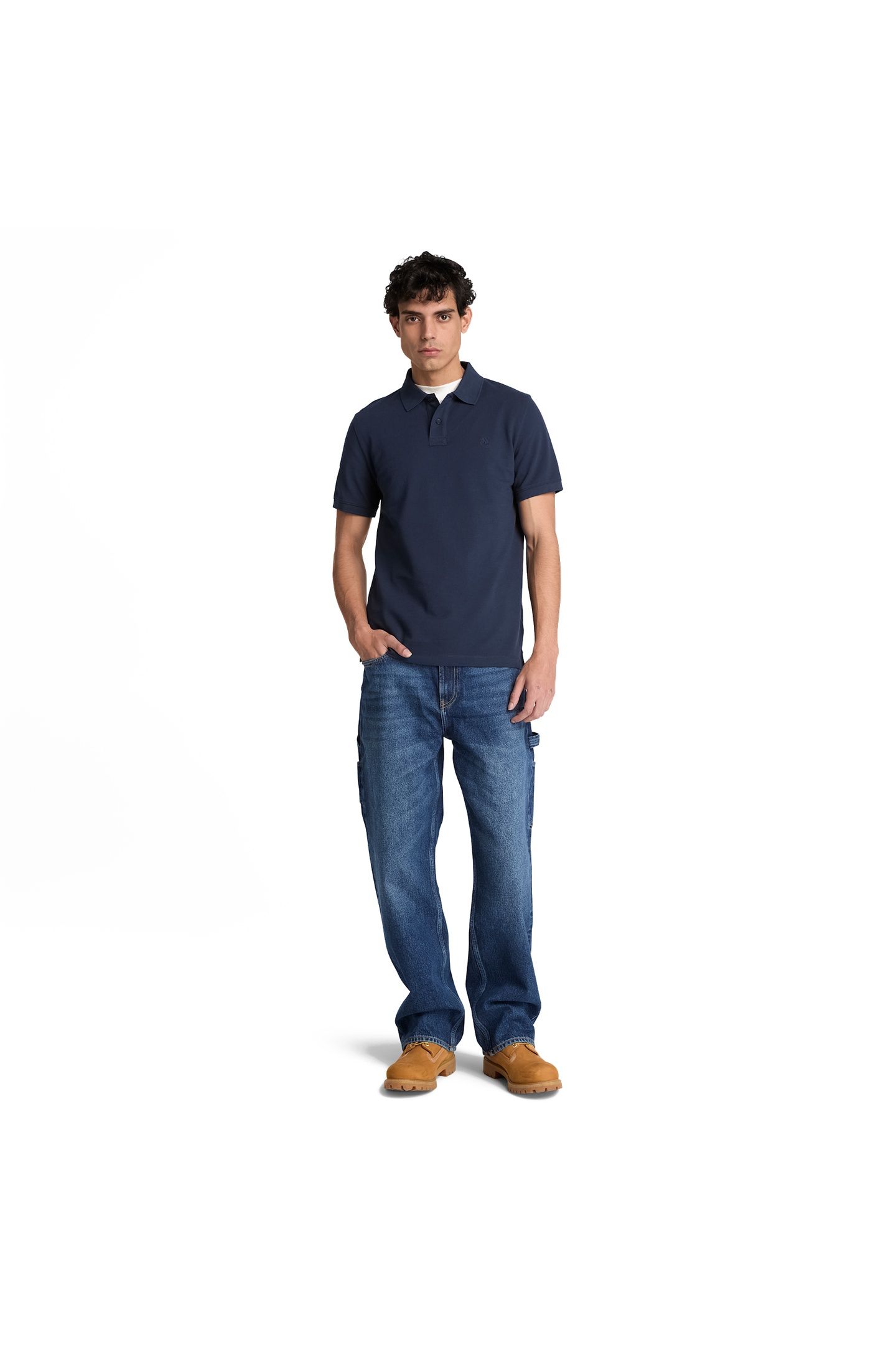 OYSTER RIVER CHEST LOGO SS POLO DARK SAPPHIRE 4