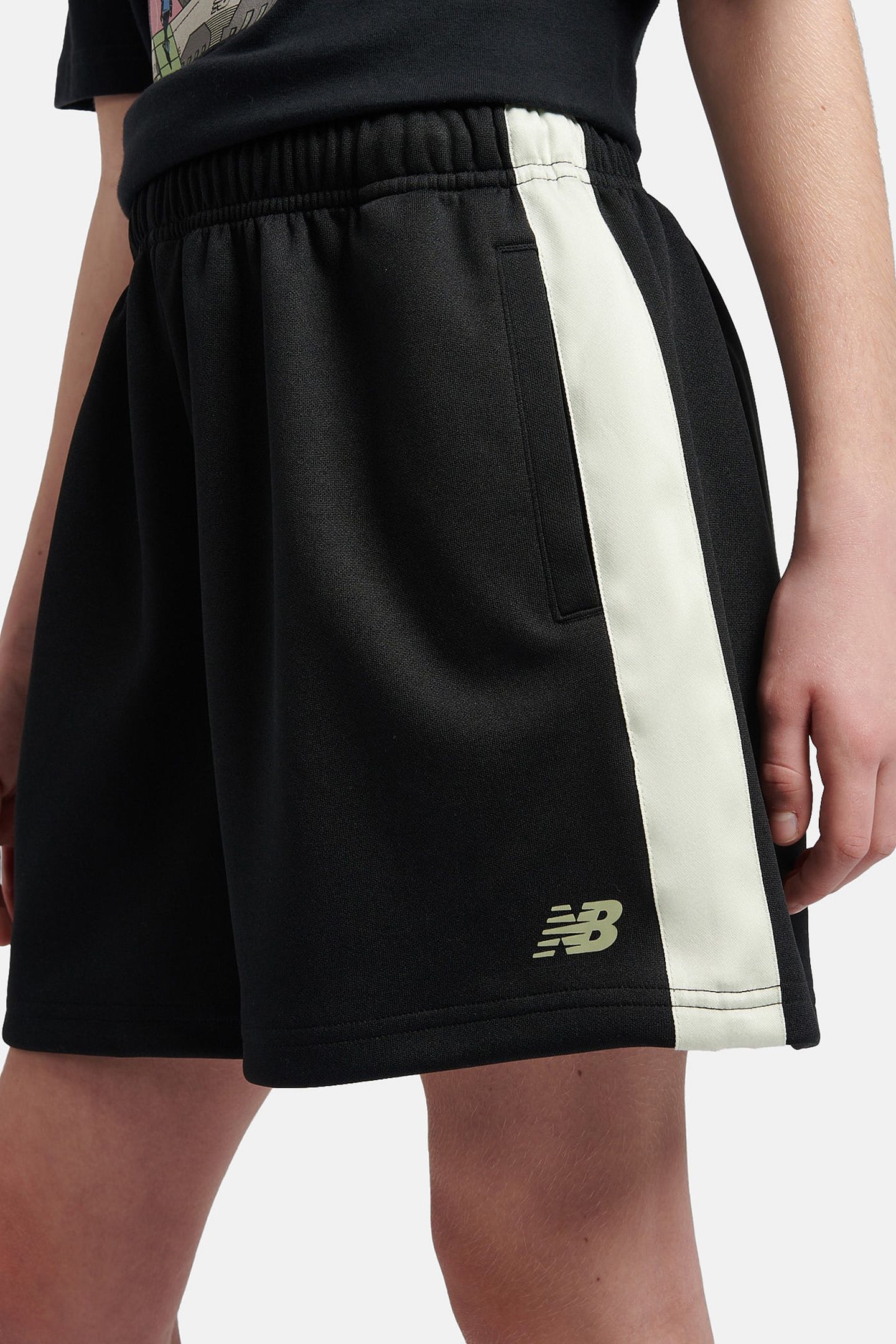 GIRLS SPORT TRACK SHORT BLACK 7
