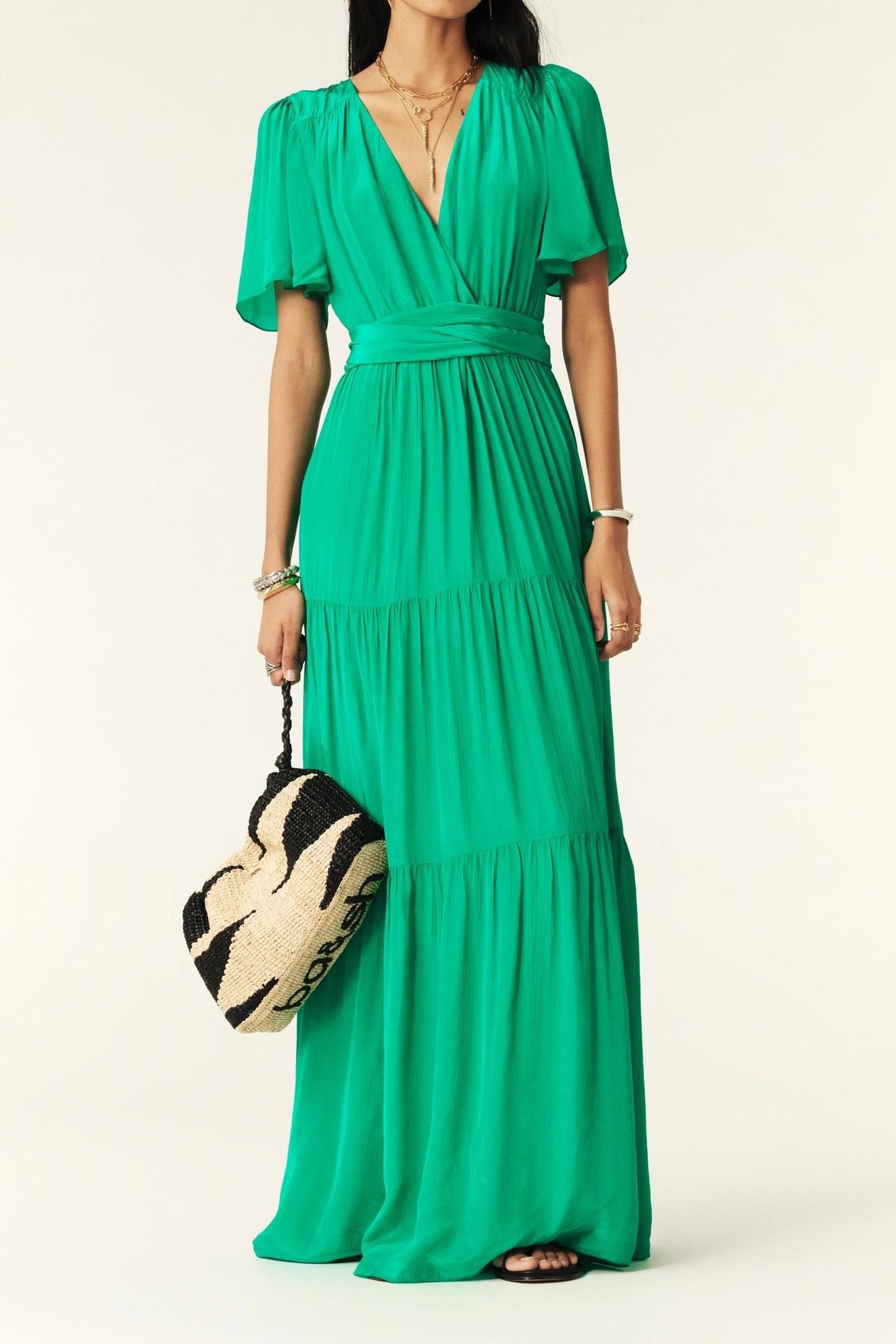 LONG DRESS VERT 1