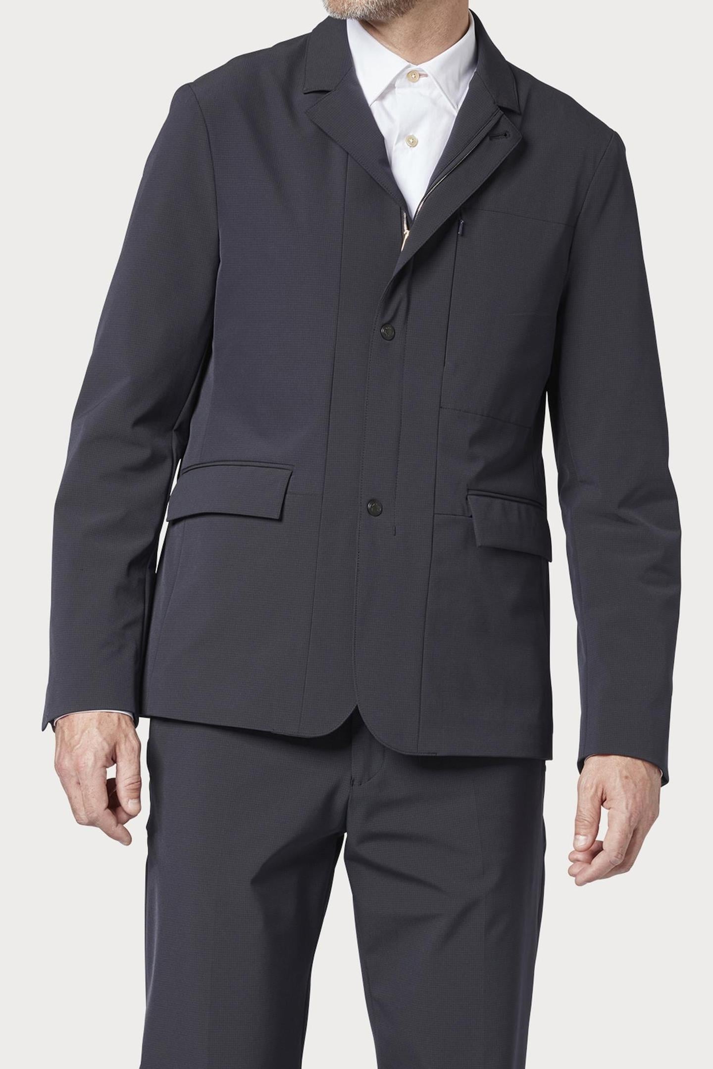 MENS 2BTN SB JACKET VERY DARK NAVY 1