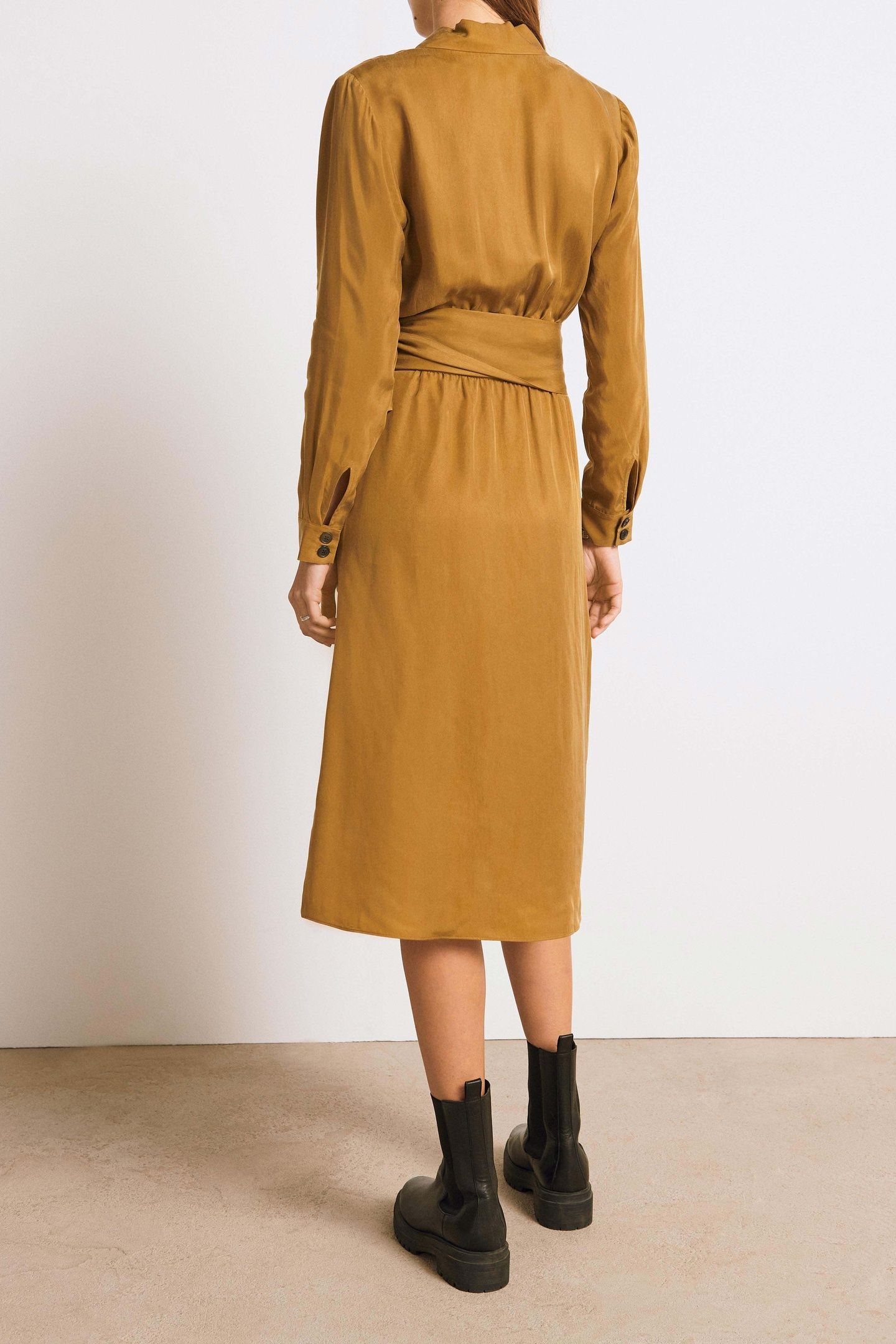 MID-LENGTH DRESS CAMEL 2