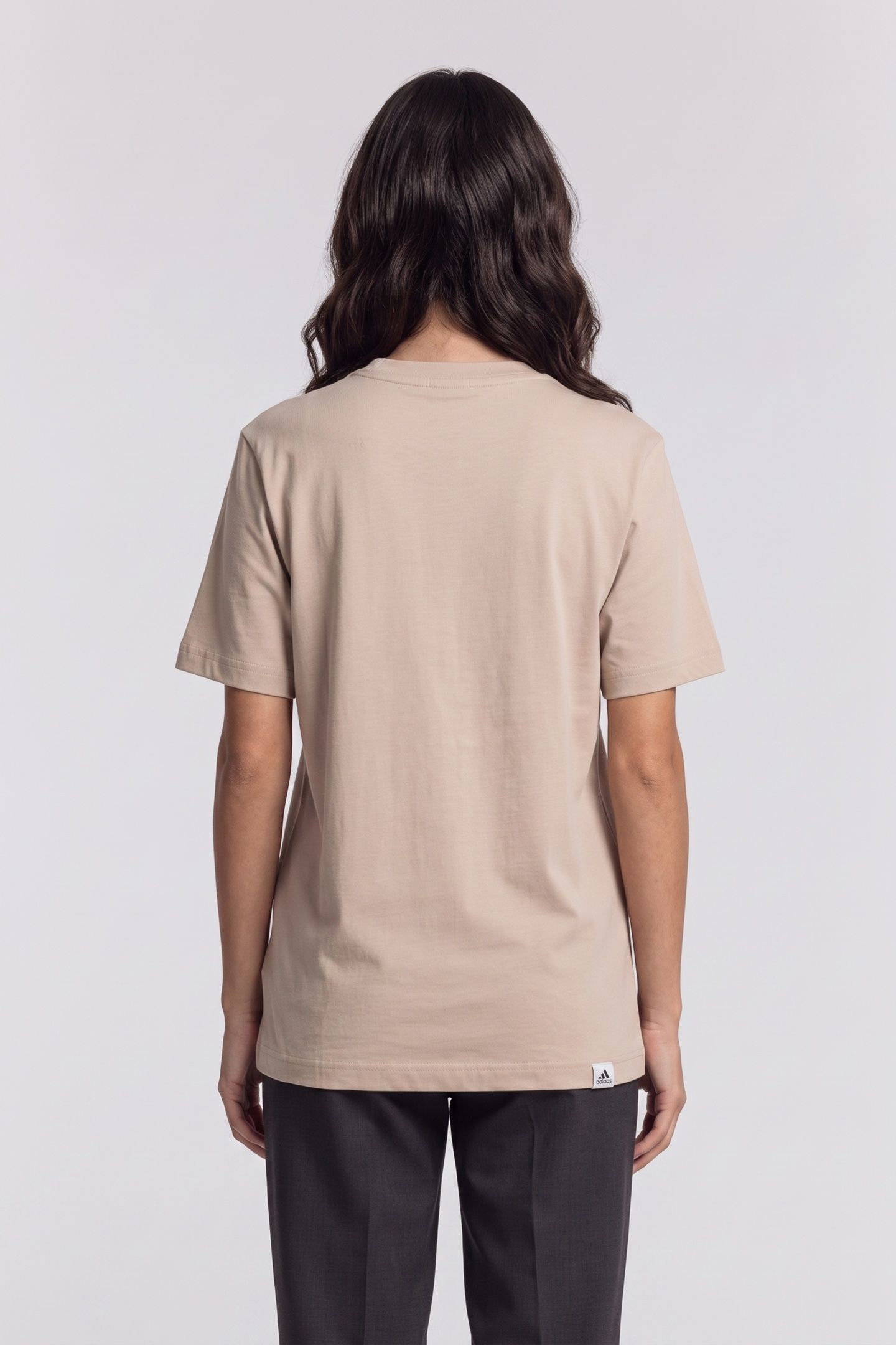 UNISEX SPORTSWEAR ADIDAS SPORTSWEAR LOUNGE TEE WONDER BEIGE 4