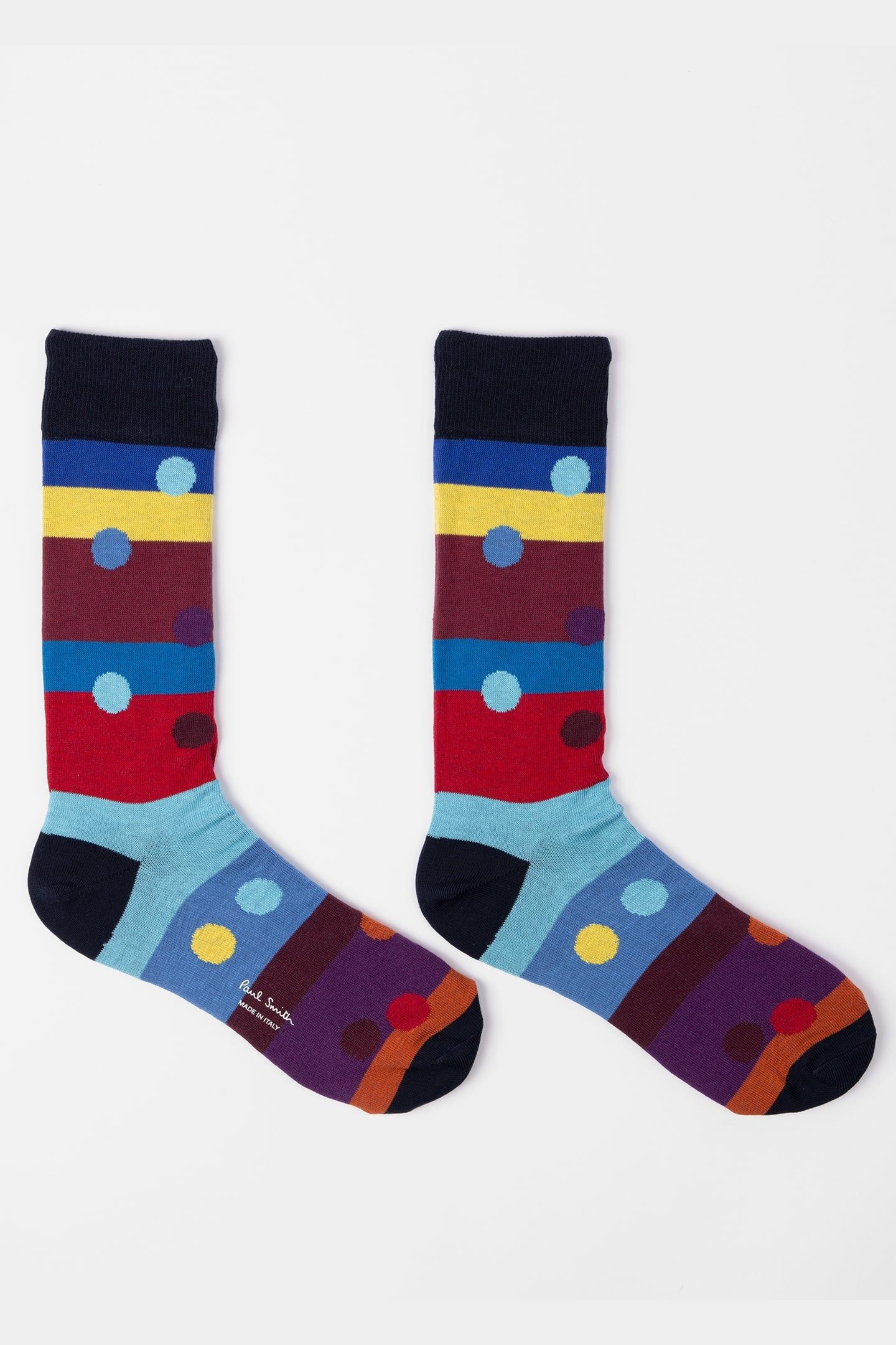MEN SOCK ENRIQUE STRIPE NAVY 2