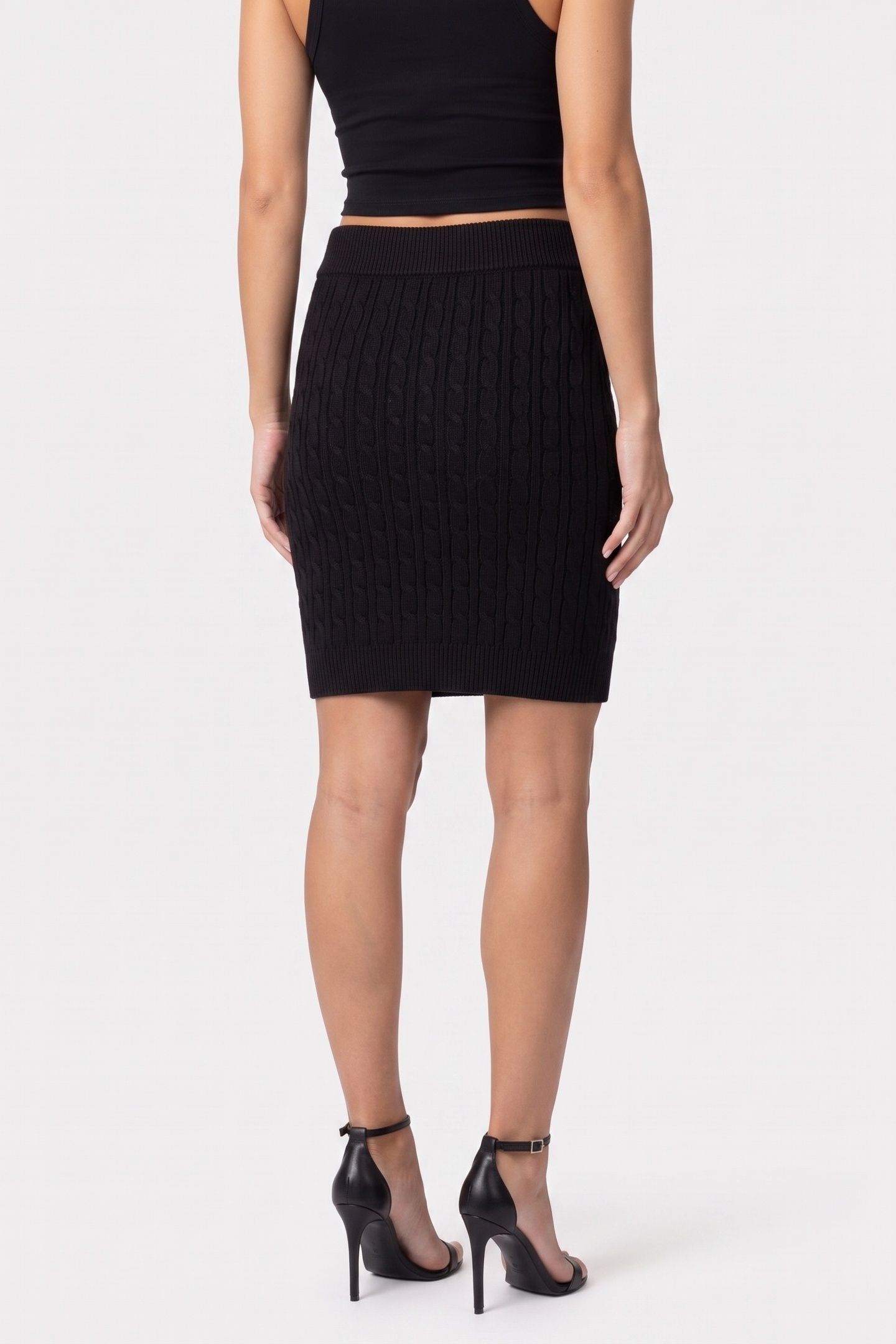 SIENNA SKIRT SWTR JET BLACK A996 2