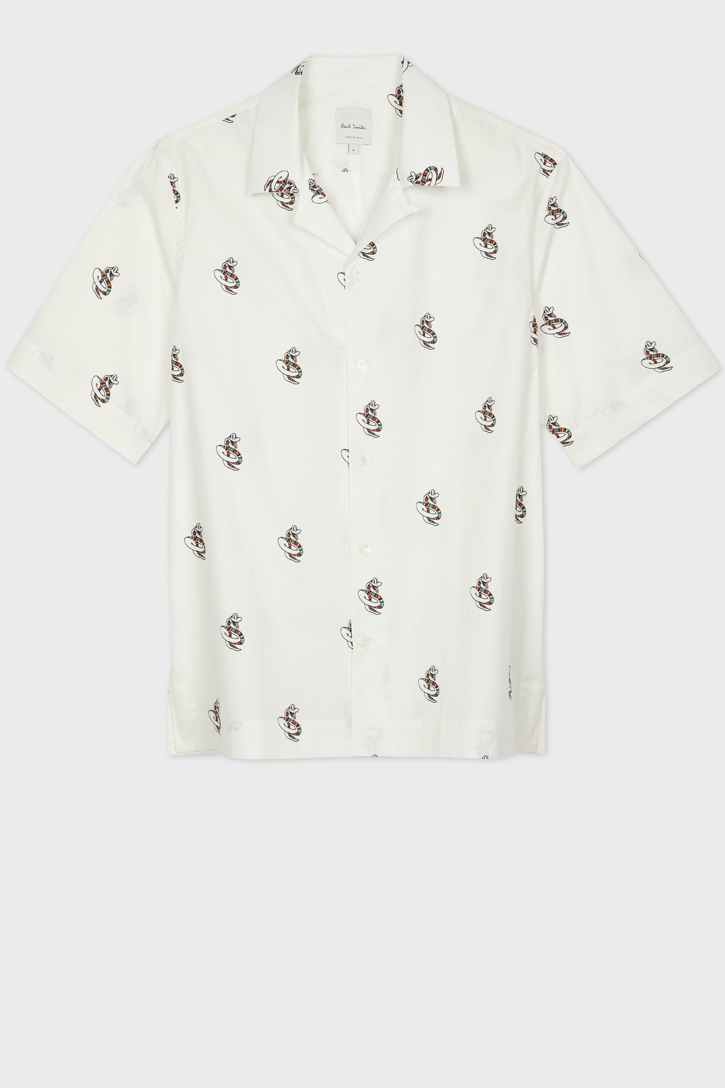 MENS S/S REGULAR FIT SHIRT WHITE 1