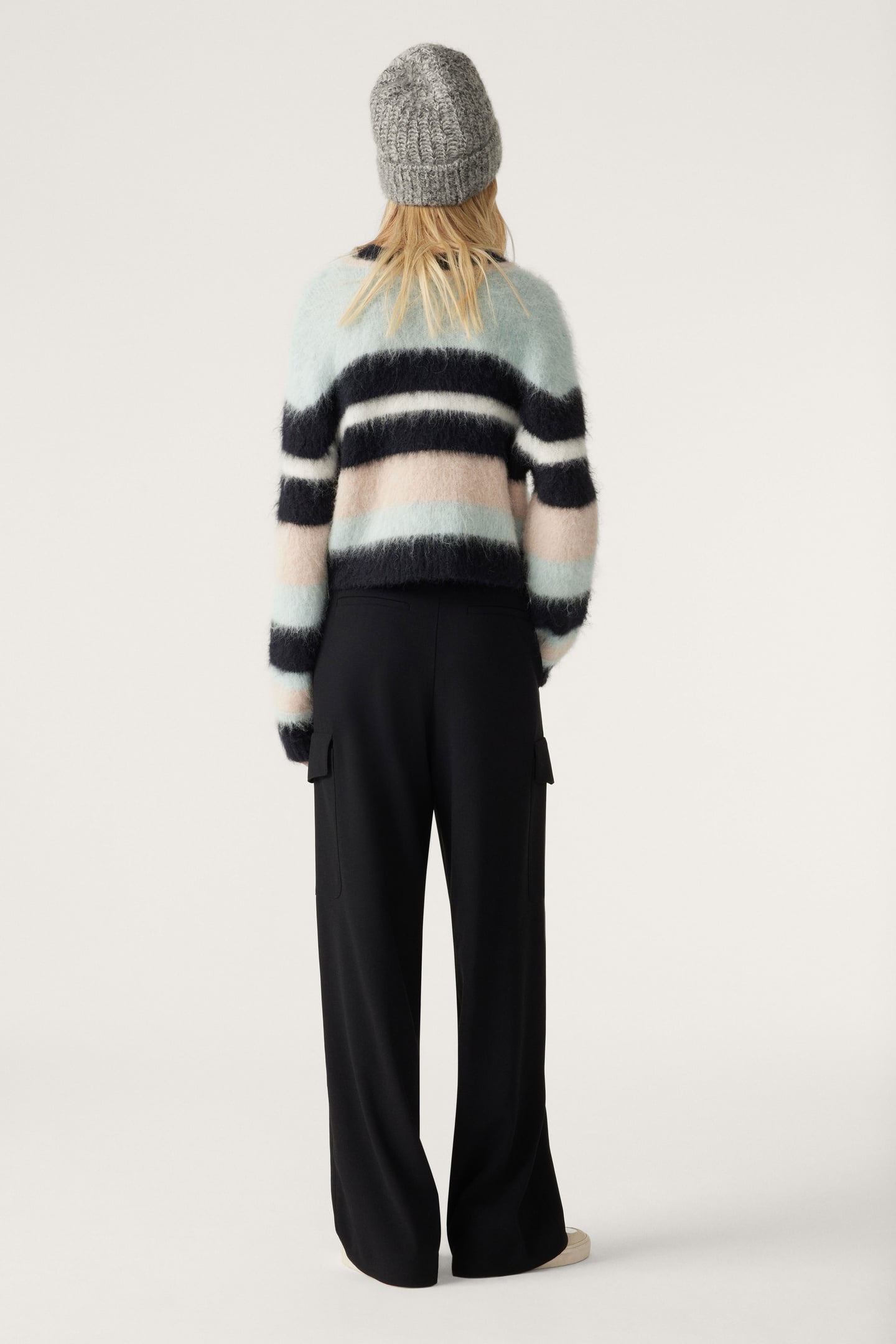 STRAIGHT TROUSERS BLACK 2