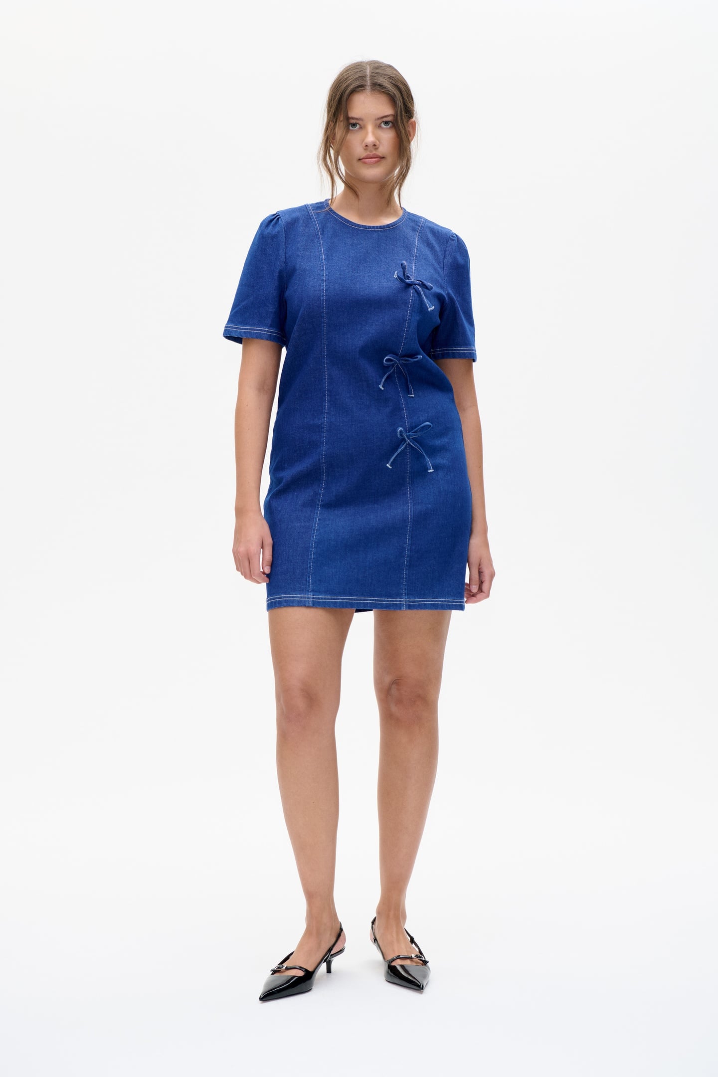 AMALI DRESS BLUE DEPTHS 1