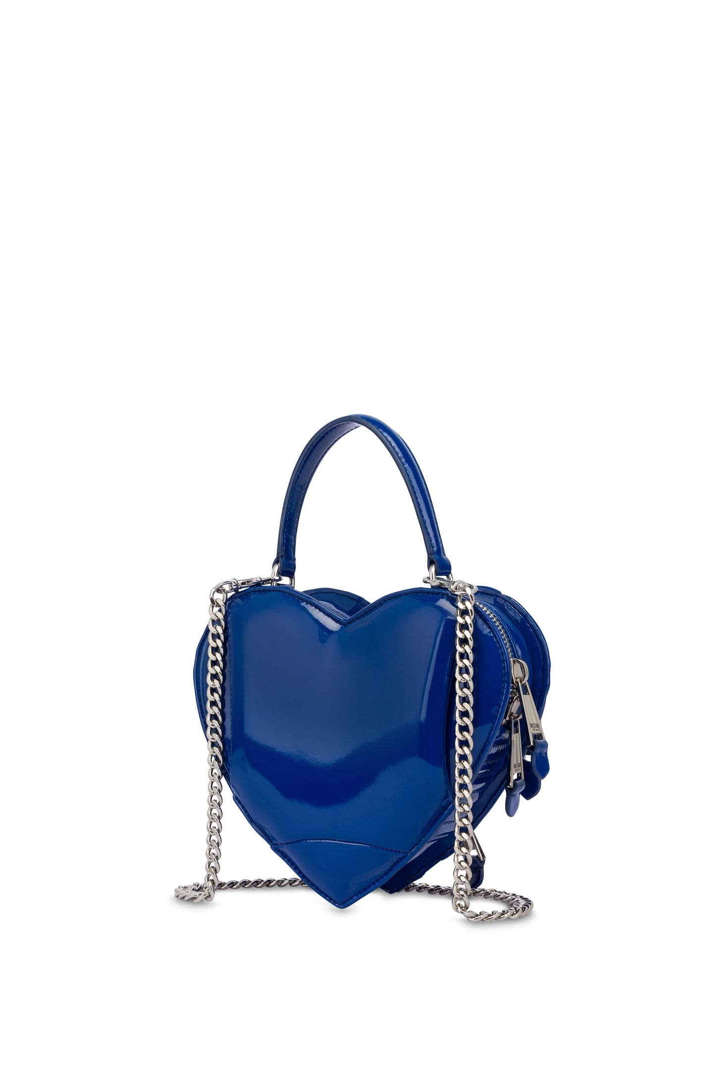 HEART BIKER BAG INFLATABLE EFFECT BLUE 4