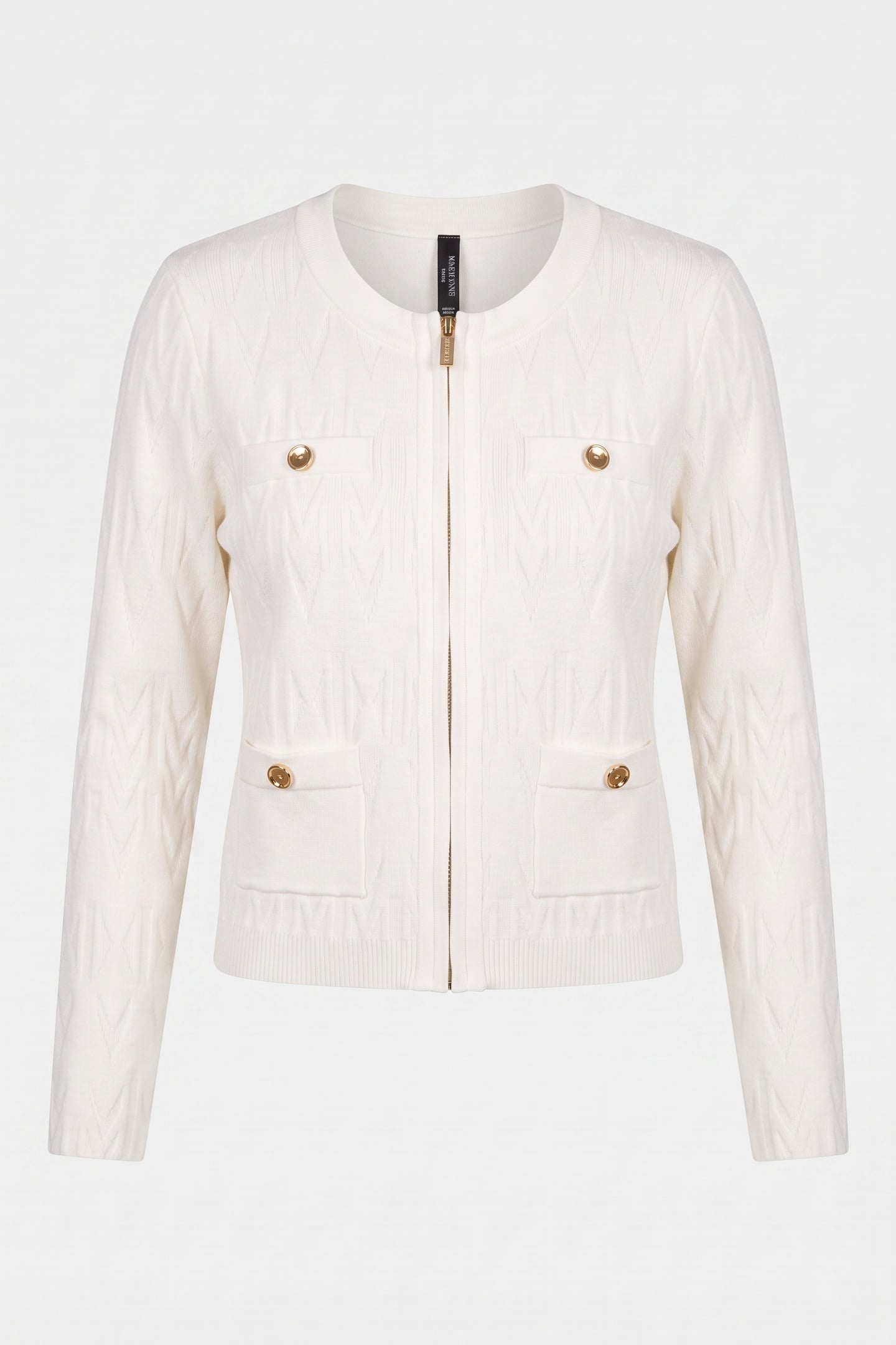 ADELE LOGO CHENILLE MACADAMIA 3