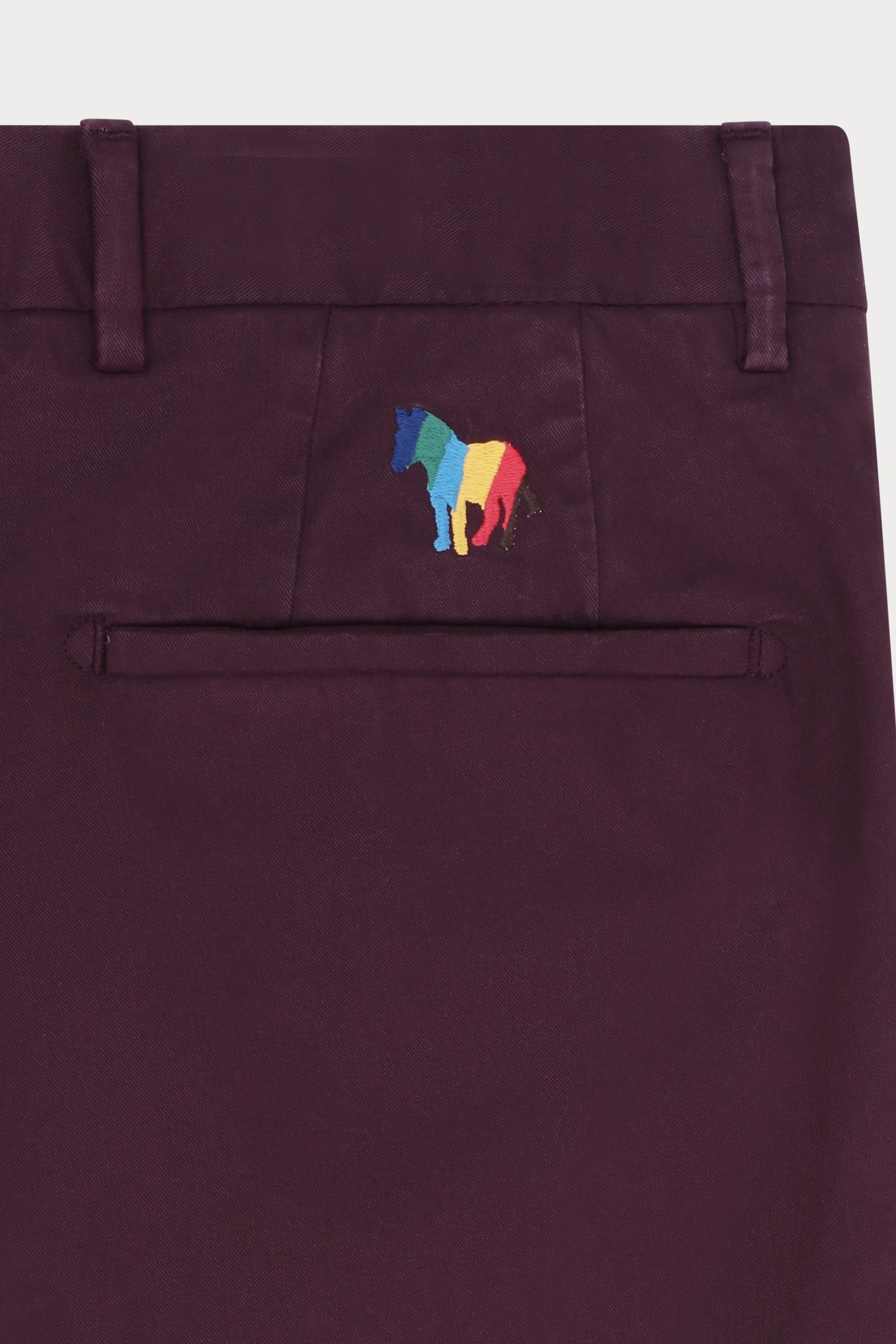 MENS SLIM FIT CLEAN CHINO BS ZEB AUBERGINE 3