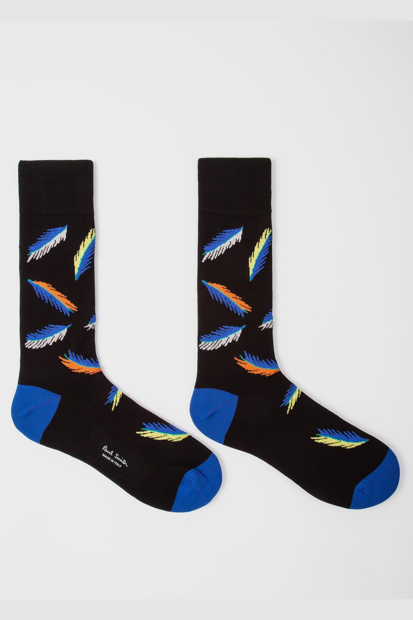 MEN SOCK SIMON FEATHER BLACK 2