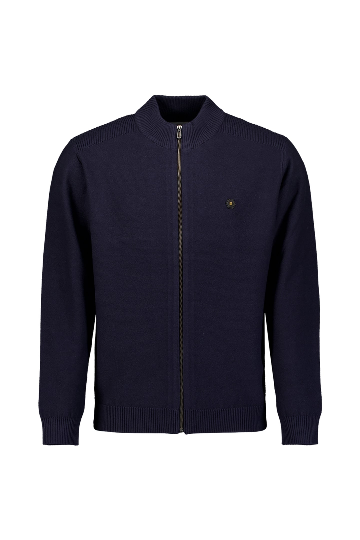 PULLOVER FULL ZIP SHOULDER DETAIL DARK NIGHT 5
