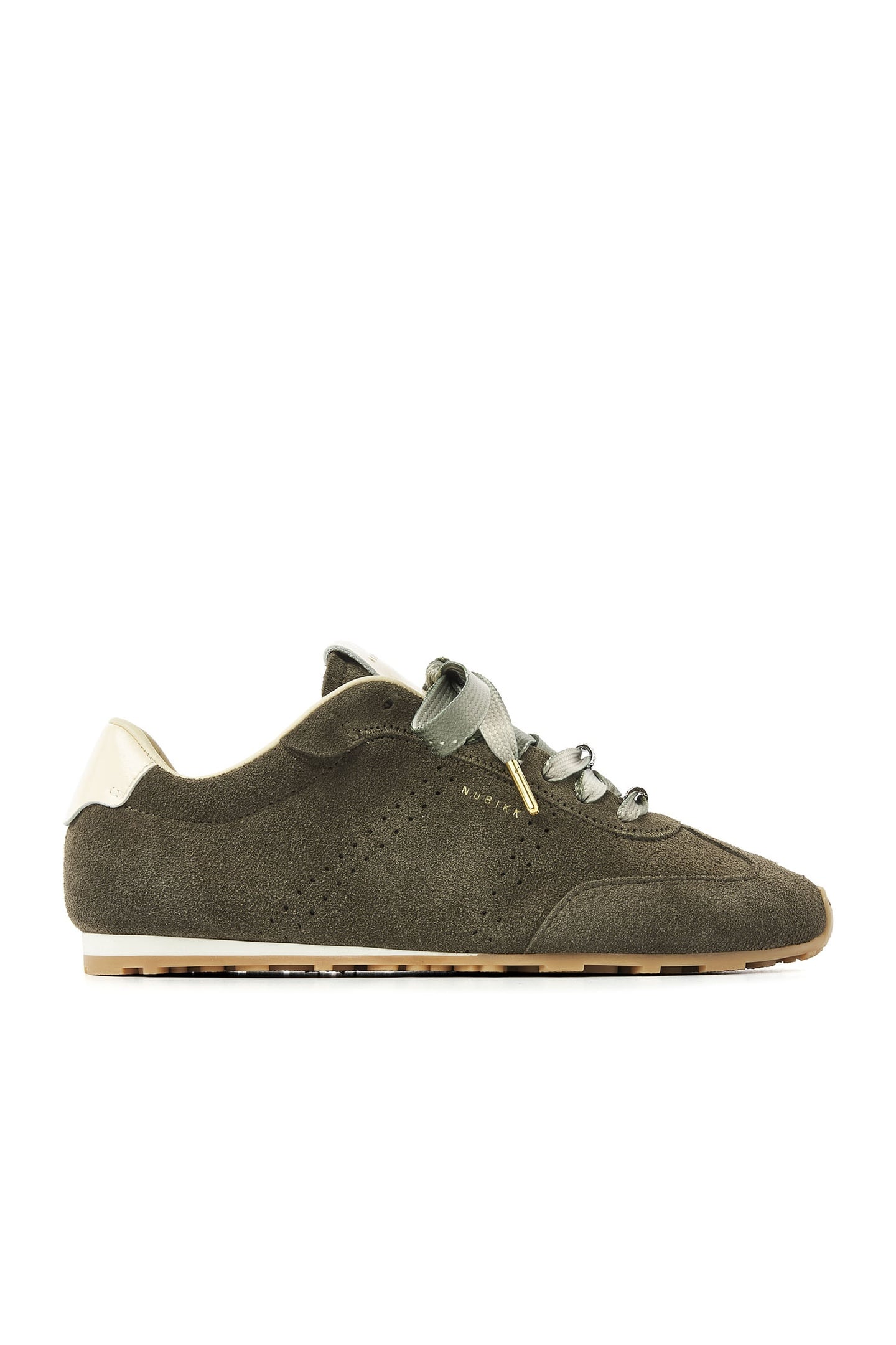 BILLY LOU DK GREEN SUEDE 1