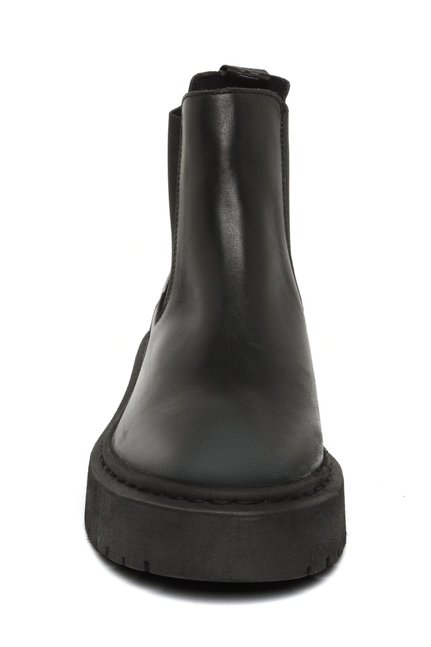 GLENNIS BOOTIES BLACK LEATHER 3