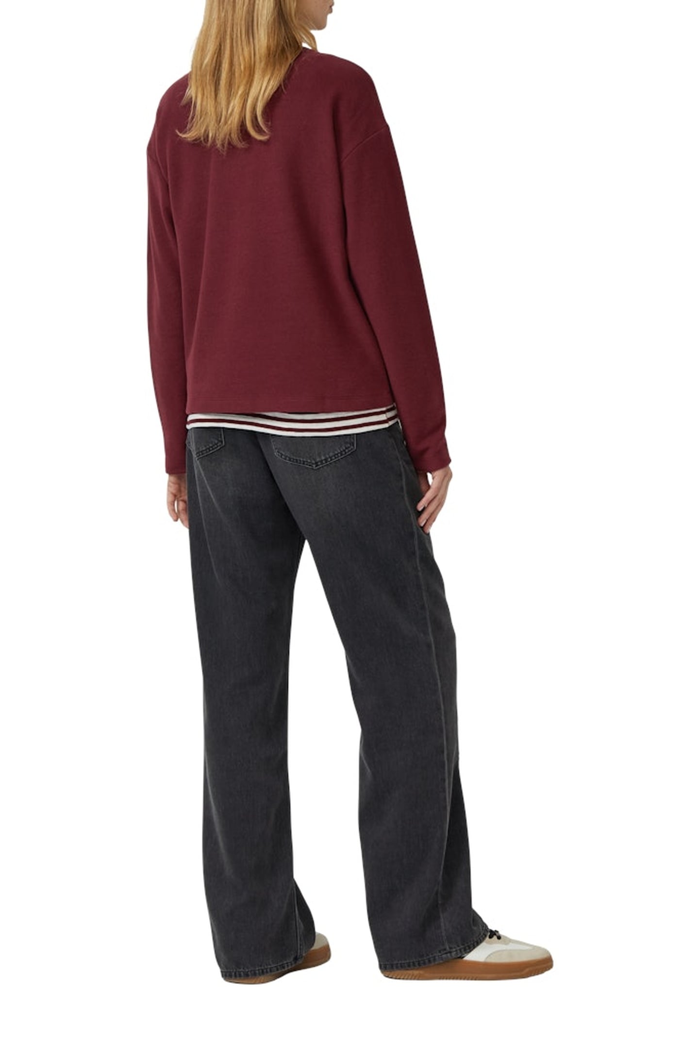 S.OLIVER SWEATSHIRTS BURGUNDY 3
