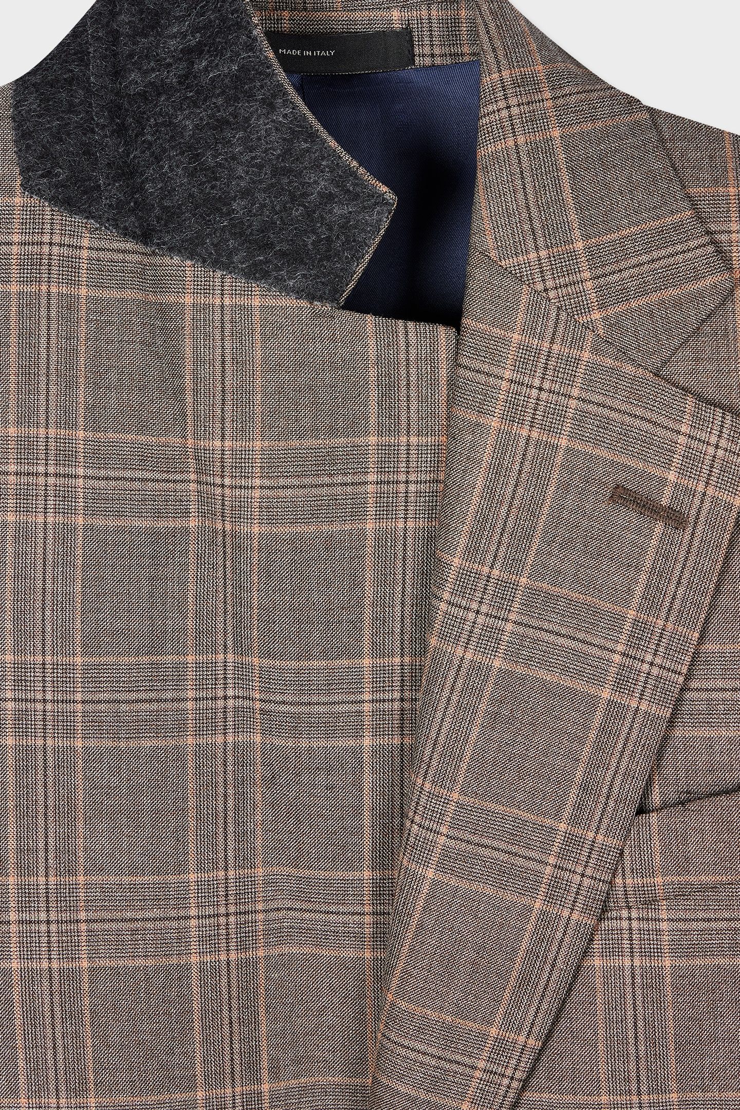 MENS TAILORED FIT 2 BUTTON SUIT CAMEL 7