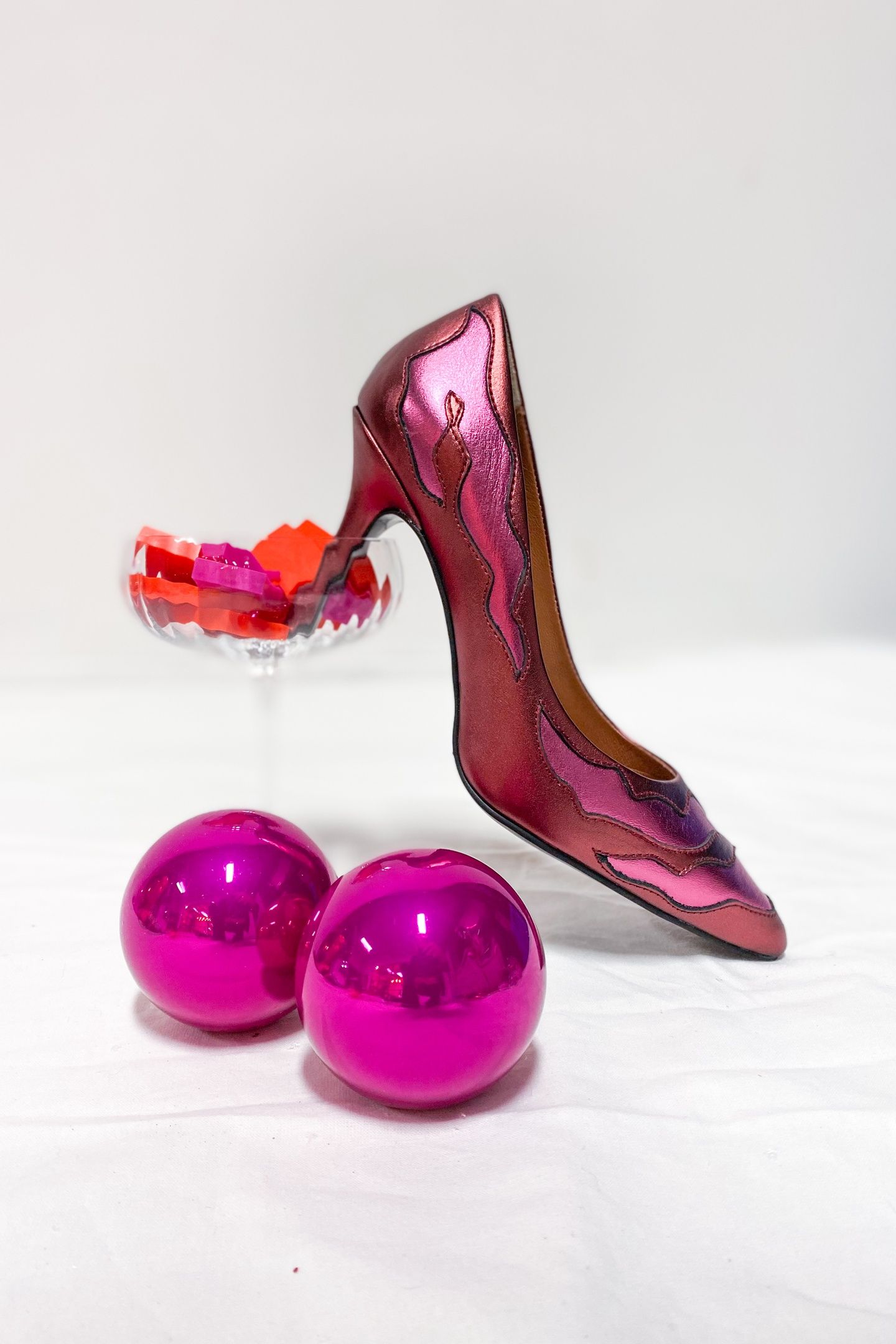 MYKONOS FLAMES PINK / OXBLOOD 4