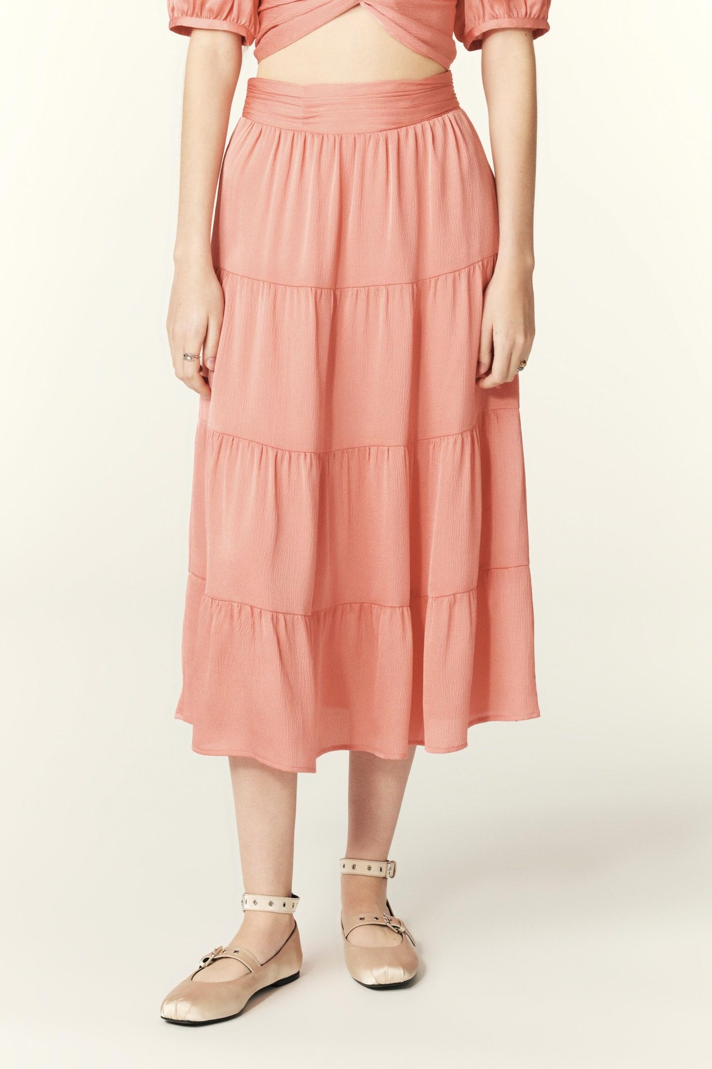 MID-LENGTH SKIRT PECHE 1