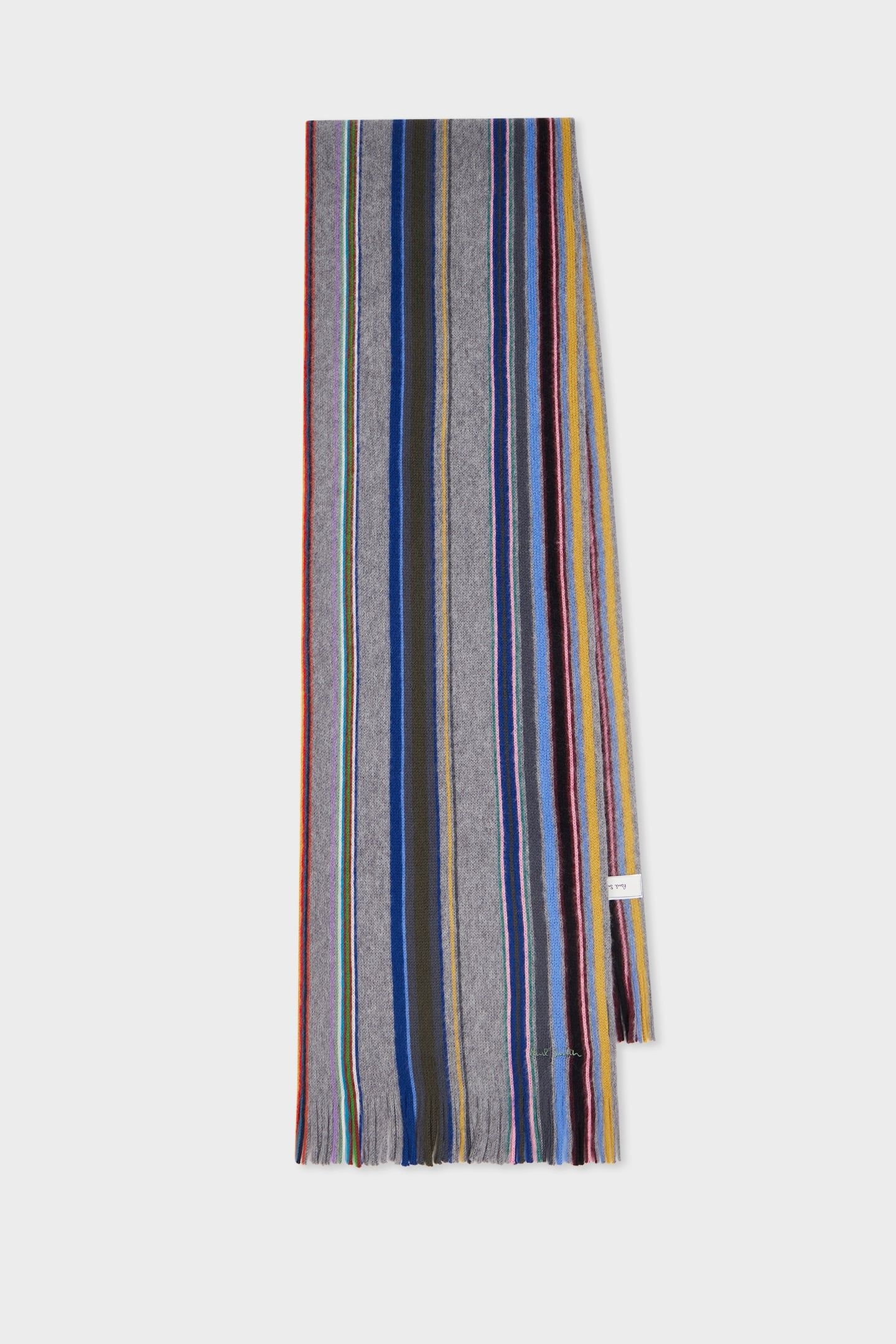 MEN SCARF DARCIE BRIGHT GREY 1