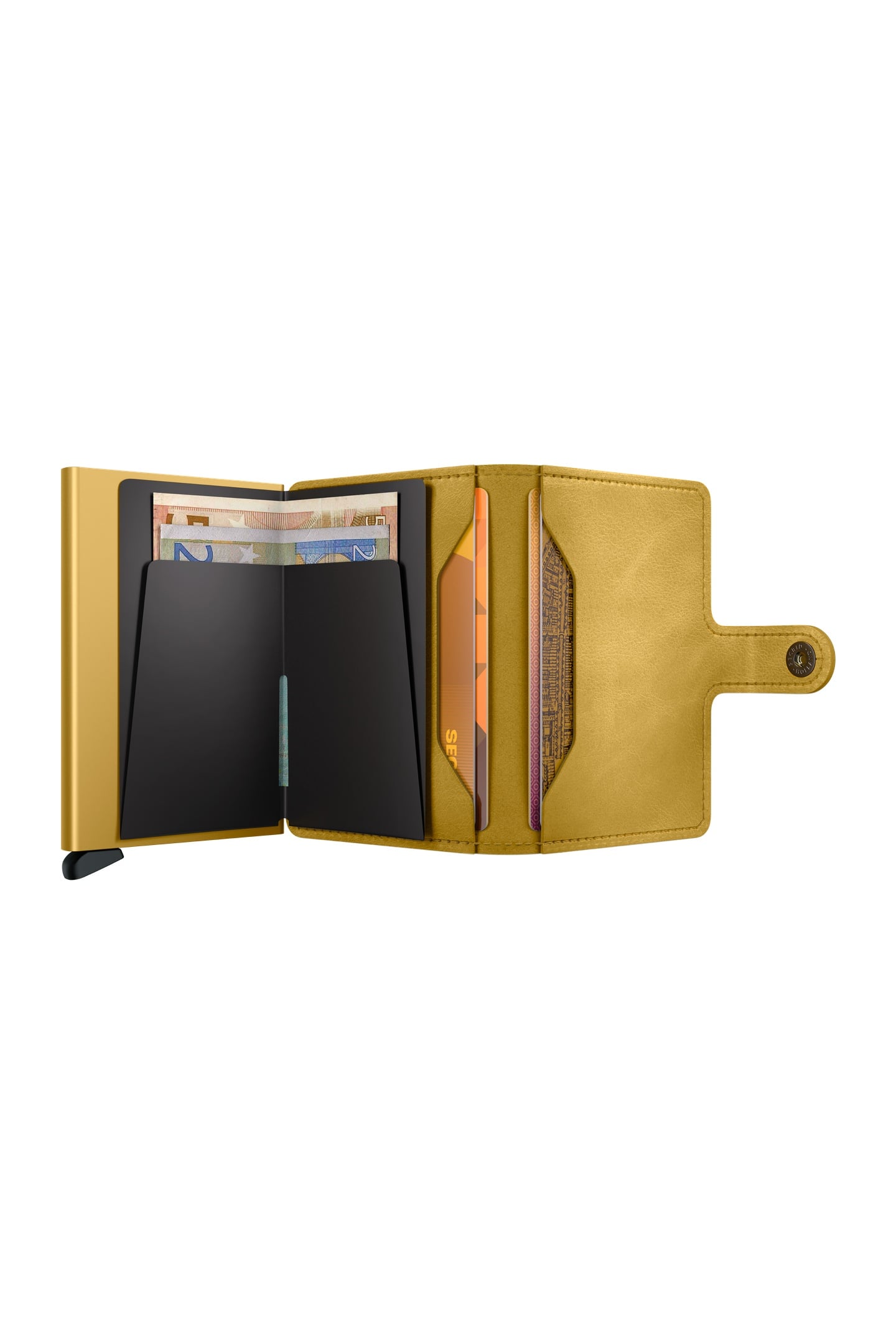 UNISEX MINIWALLET VINTAGE YELLOW 4