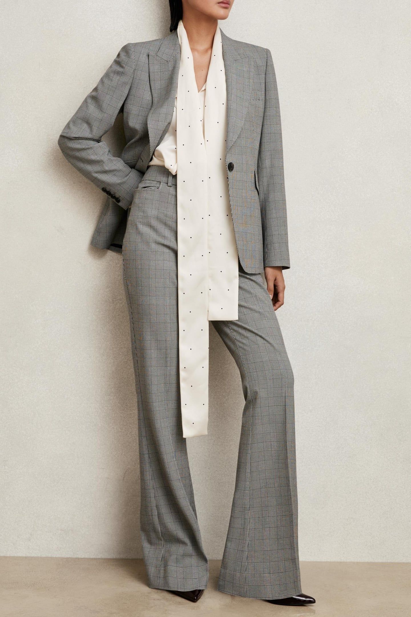 SB CHECK BLAZER GREY 1