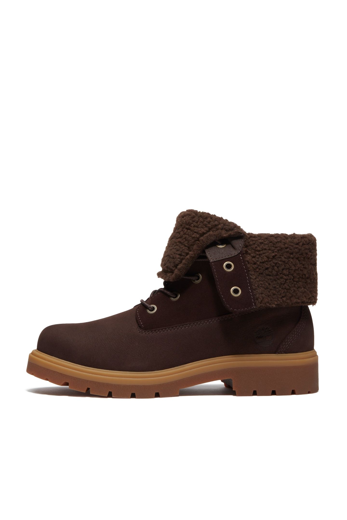 MID LACE UP WATERPROOF BOOT DARK BROWN NUBUCK 8