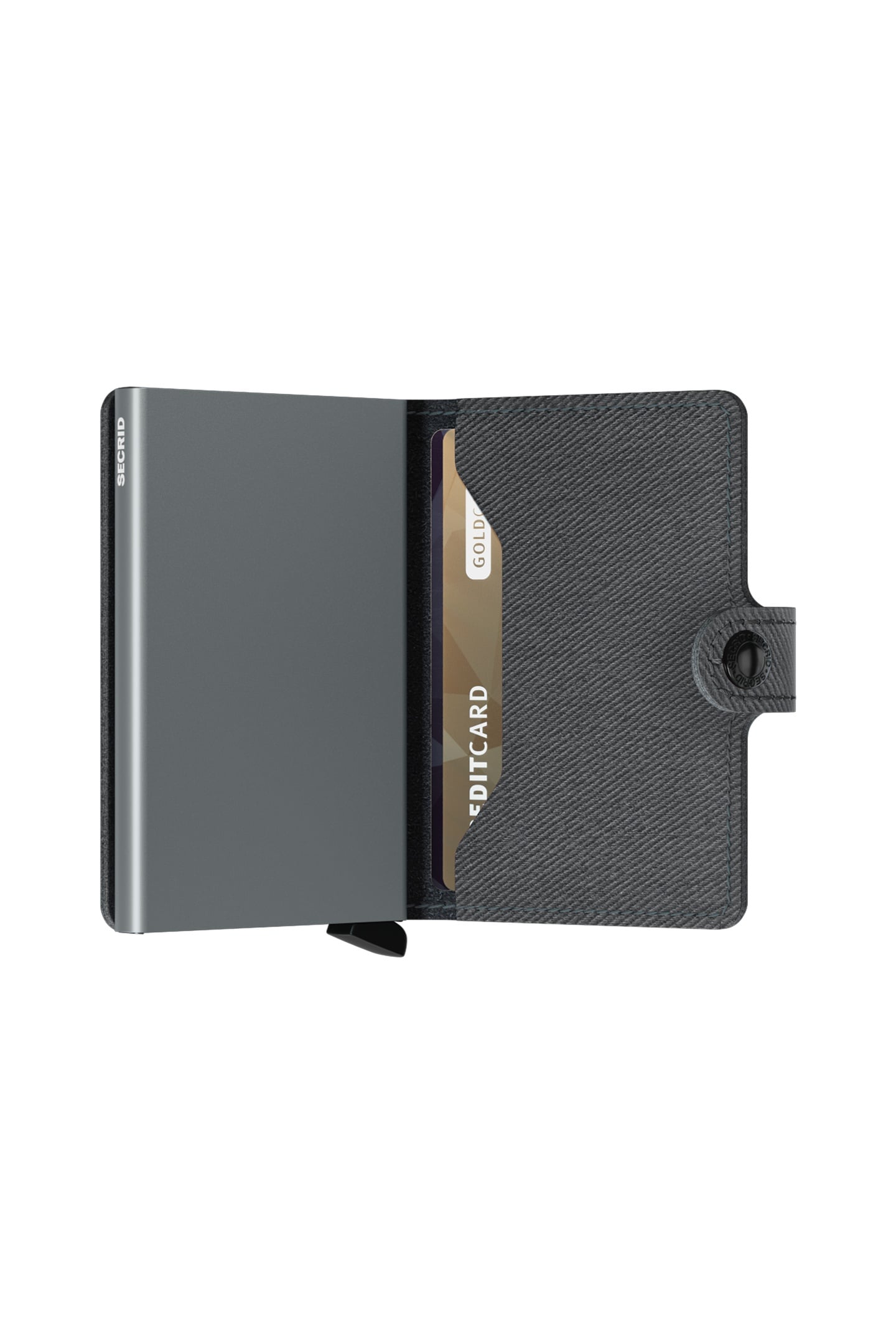UNISEX MINIWALLET TWIST GREY 3