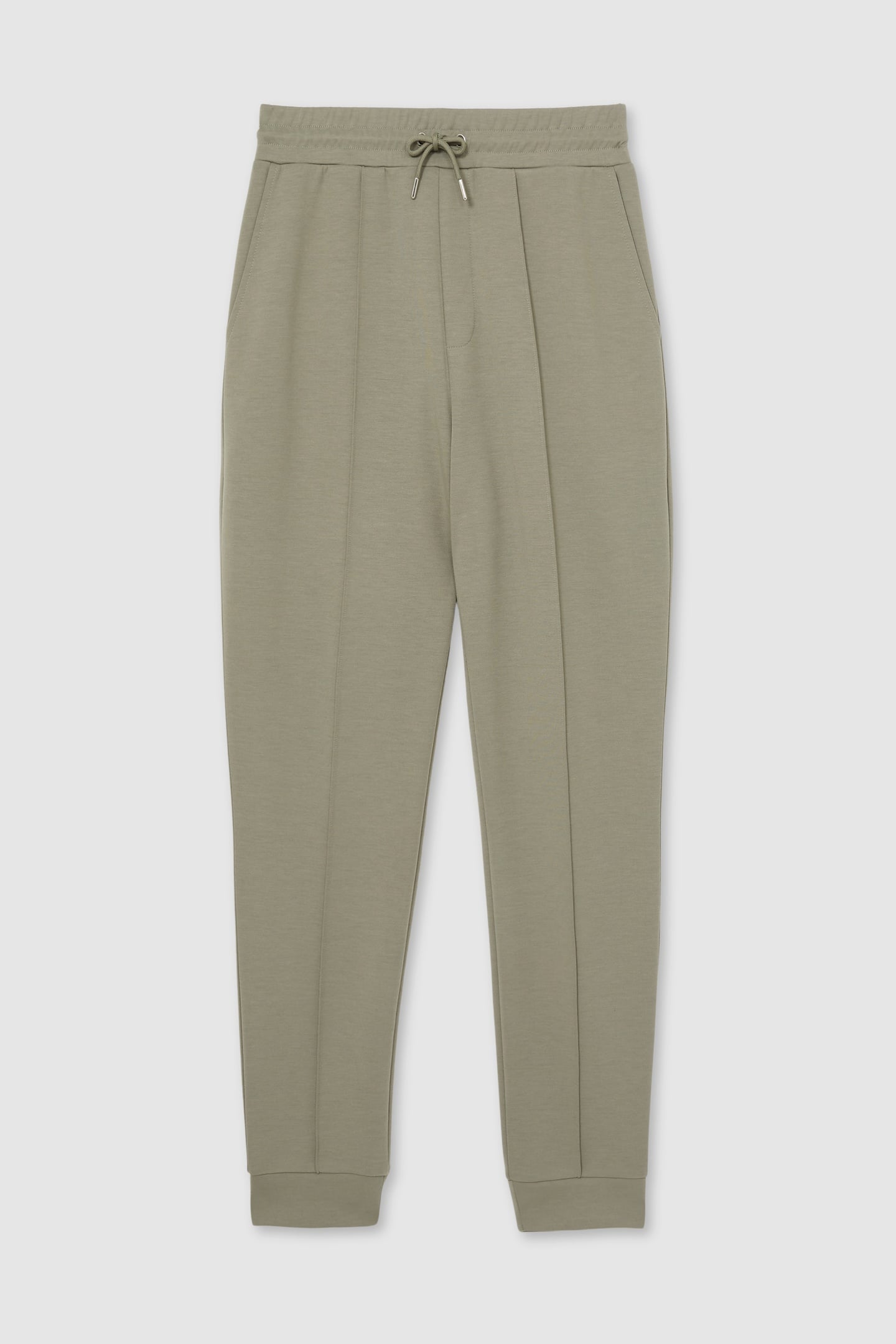 INTERLOCK DRAWSTRING JOGGER SAGE 4