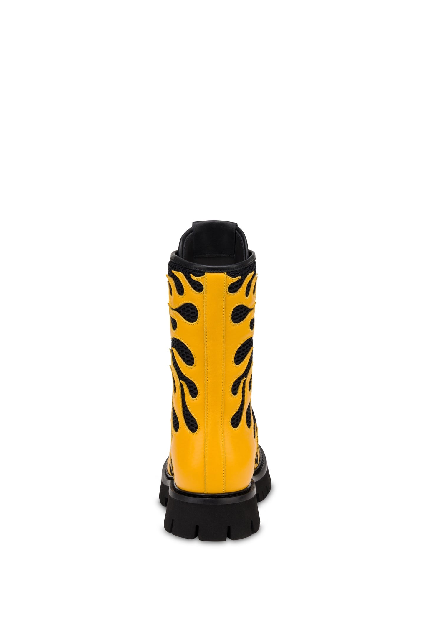 COMBAT BOOT IN FLAMES NETWORK BLACK 3