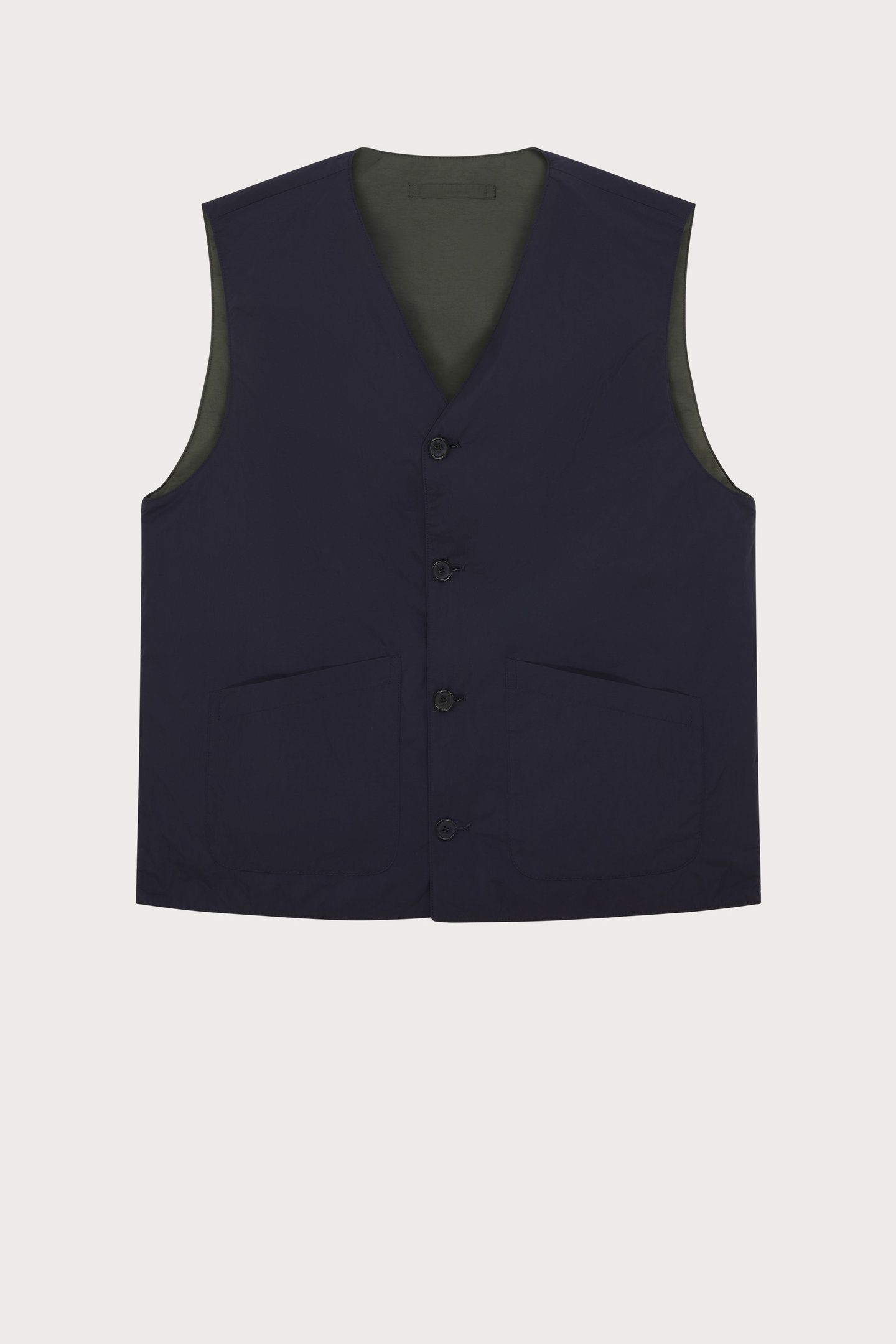 MENS REVERSIBLE GILET NAVY 2
