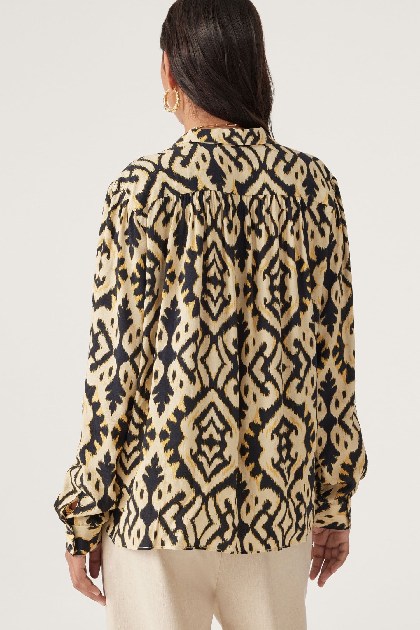 LONG SLEEVES SHIRT JAUNE 2