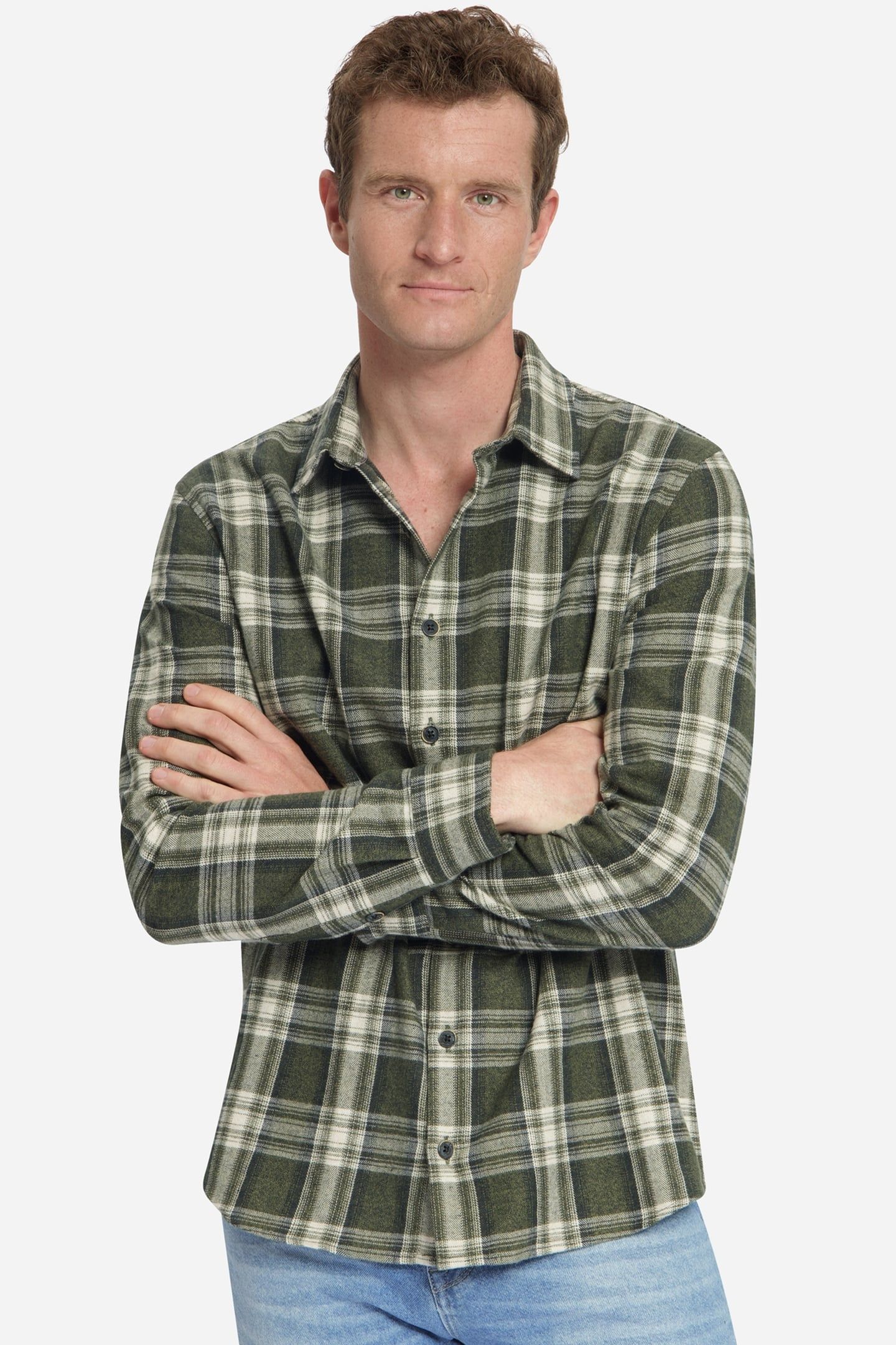 SHIRT CHECK MOSS 1